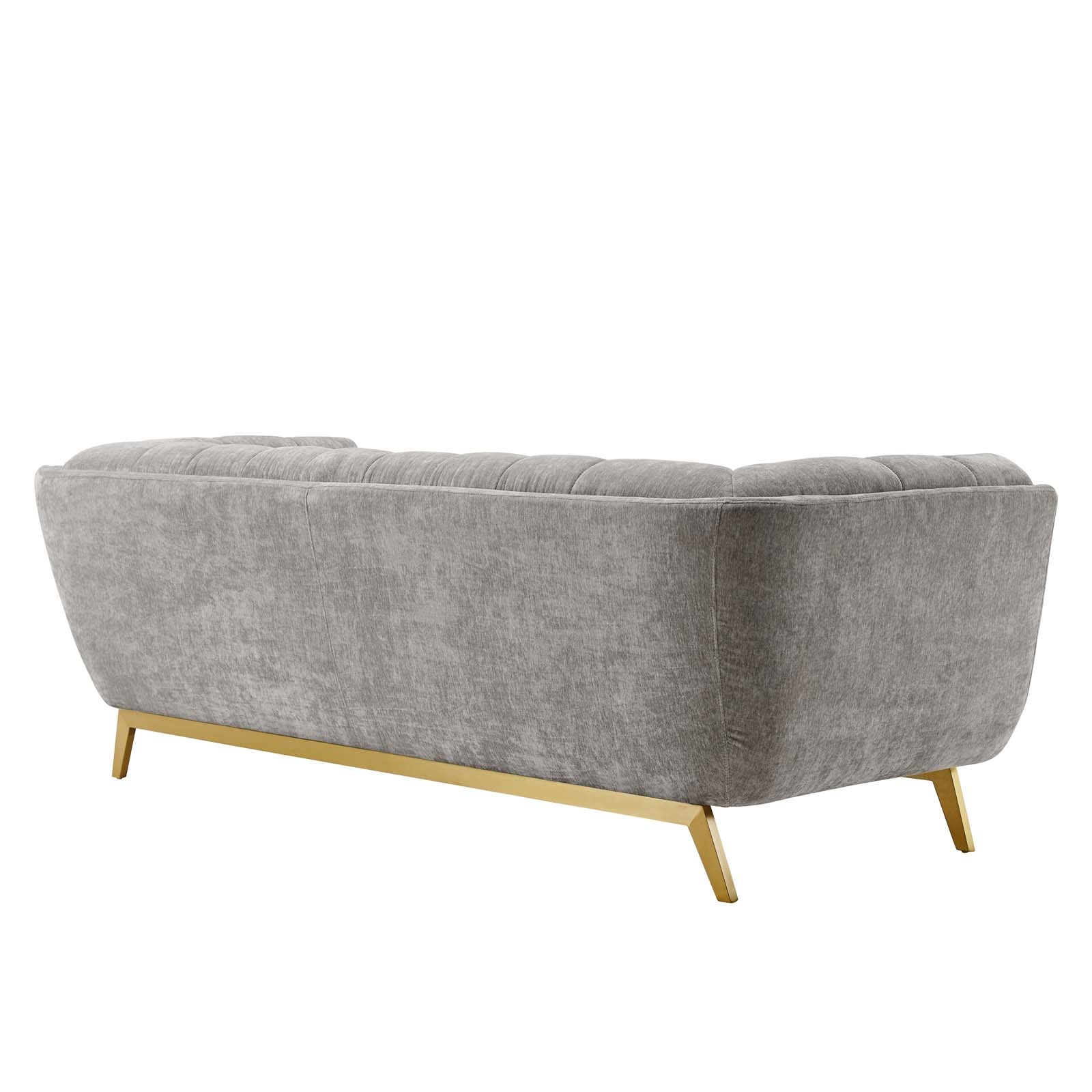 Elsy Crushed Velvet Sofa