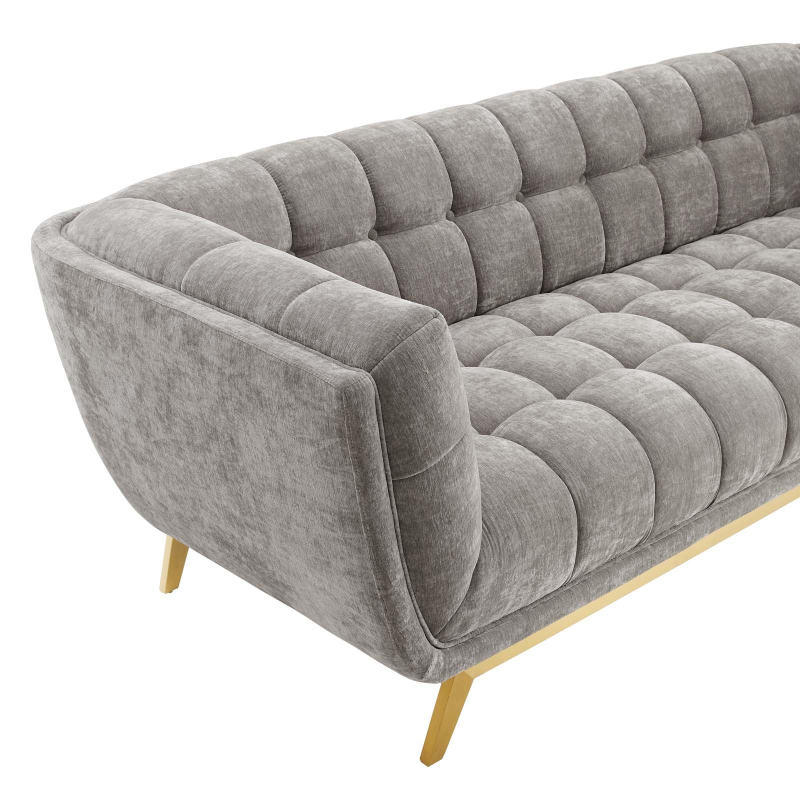 Elsy Crushed Velvet Sofa