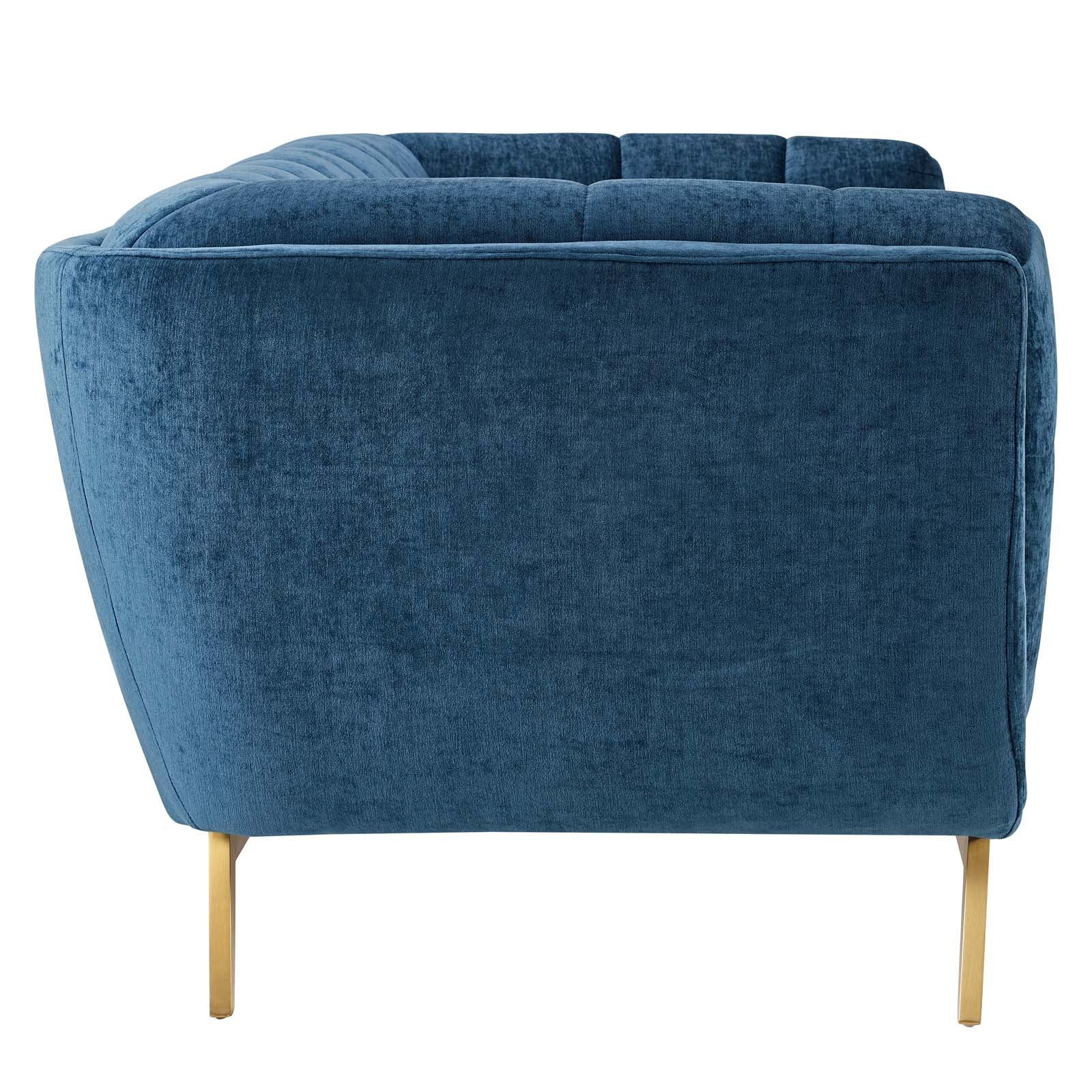 Elsy Crushed Velvet Sofa