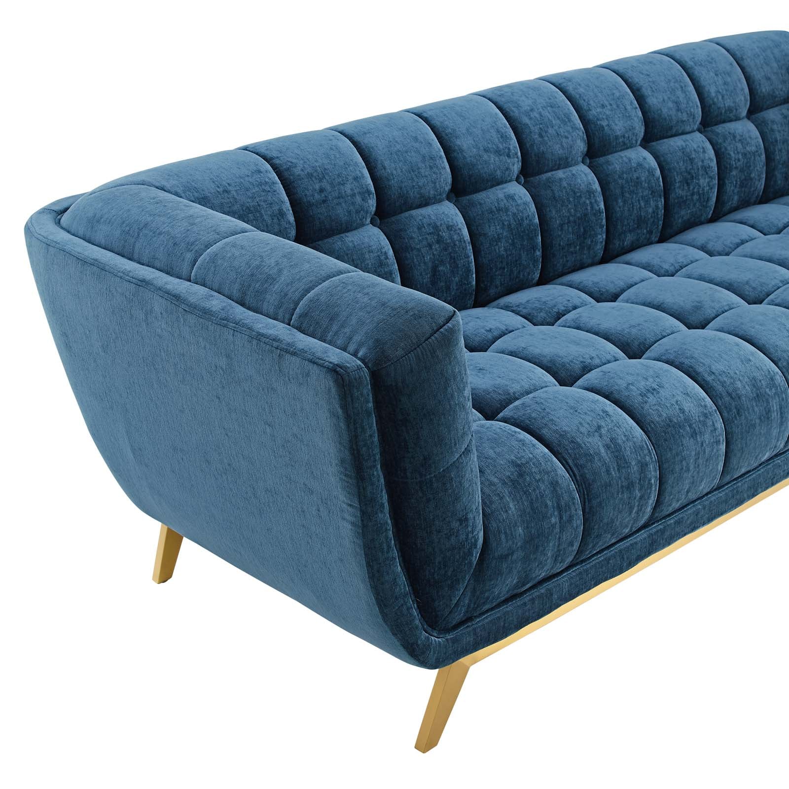 Elsy Crushed Velvet Sofa