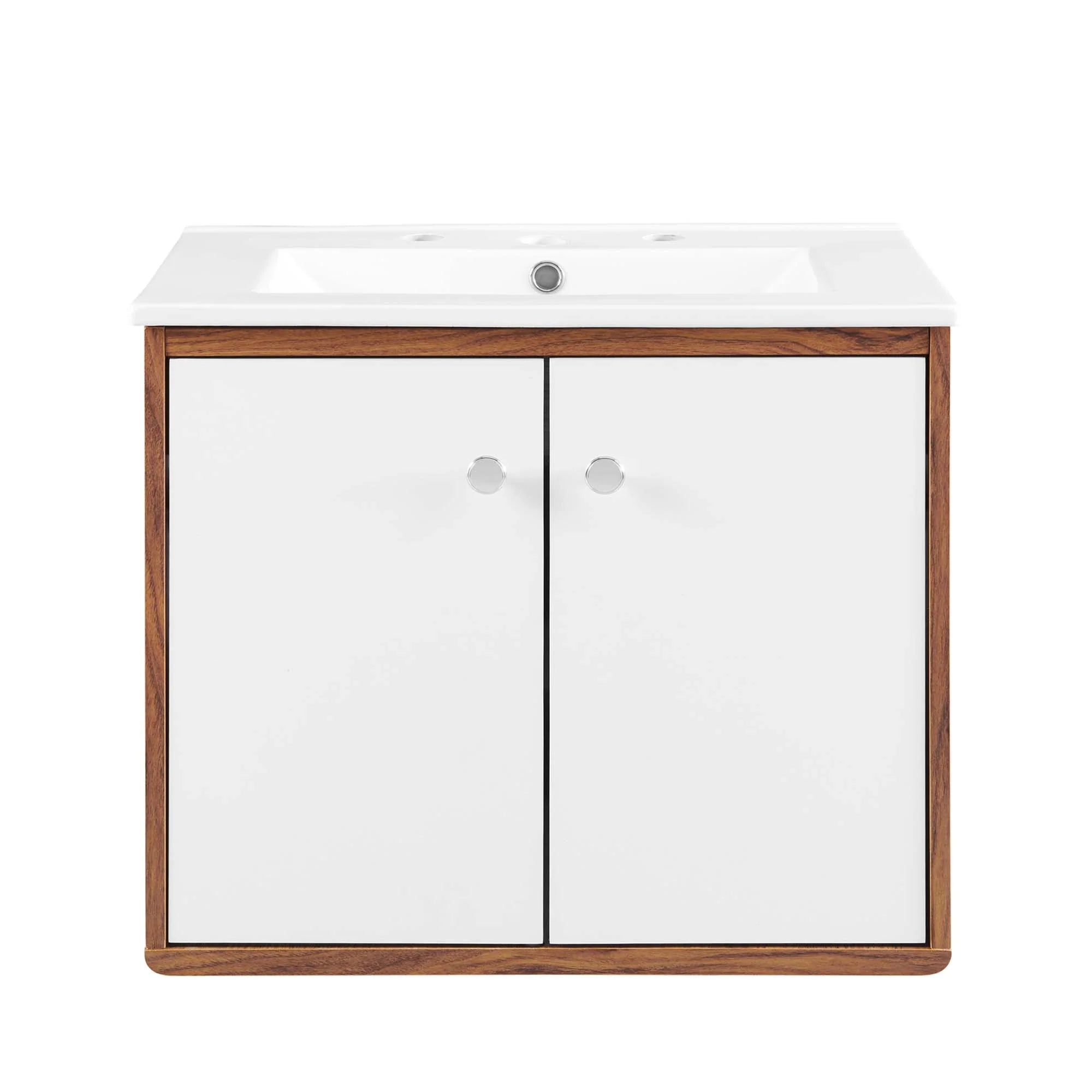 Transmit Wall-Mount Bathroom Vanity Basin Included