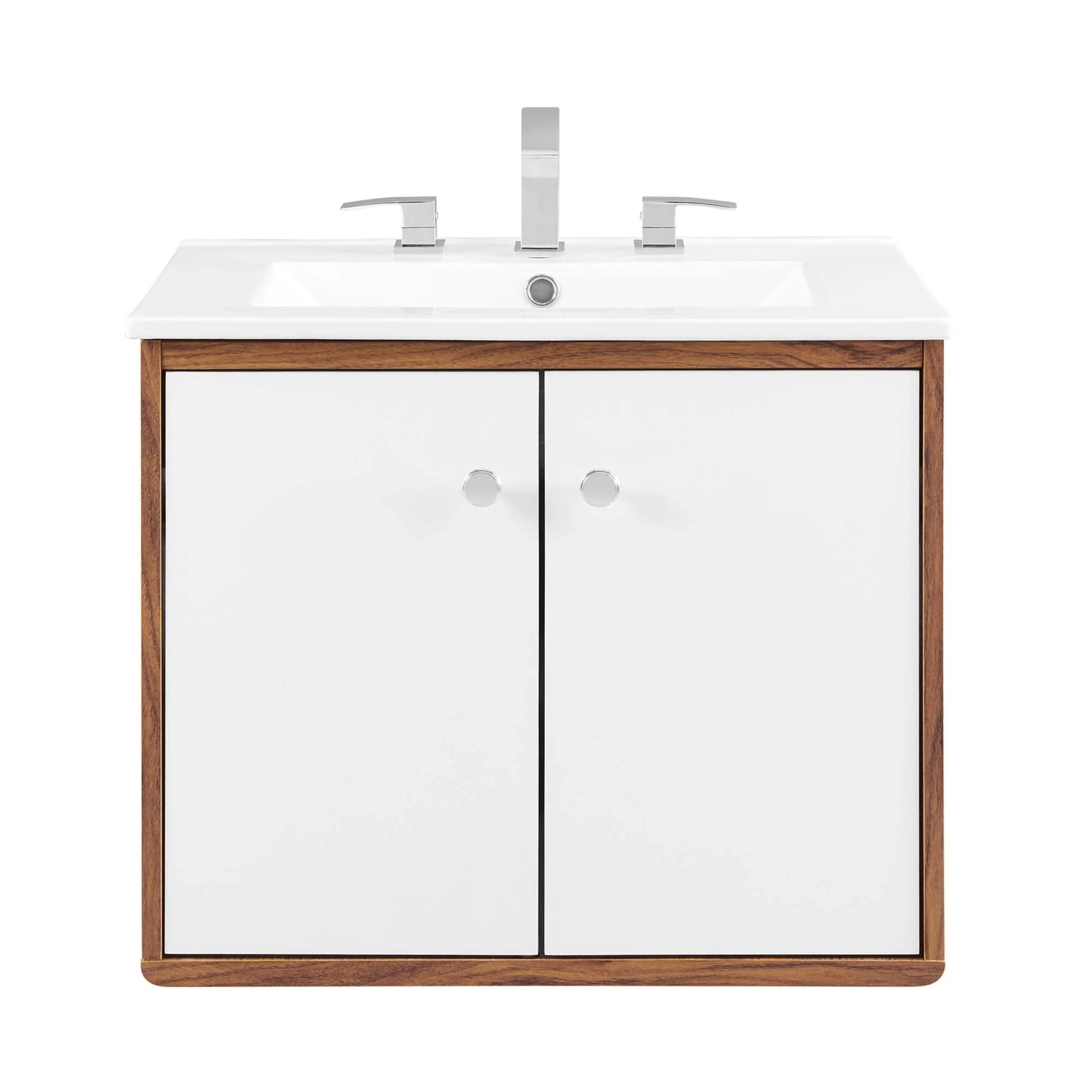 Transmit Wall-Mount Bathroom Vanity Basin Included