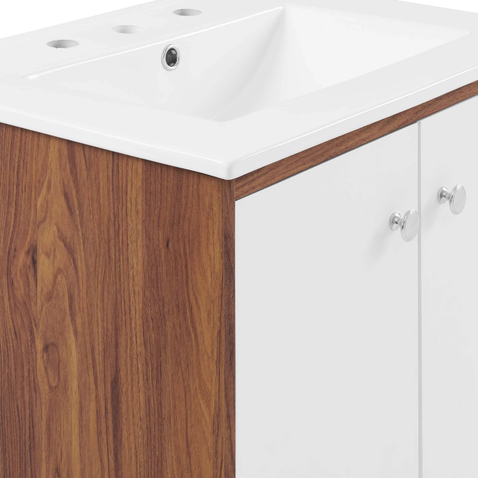 Transmit Wall-Mount Bathroom Vanity Basin Included