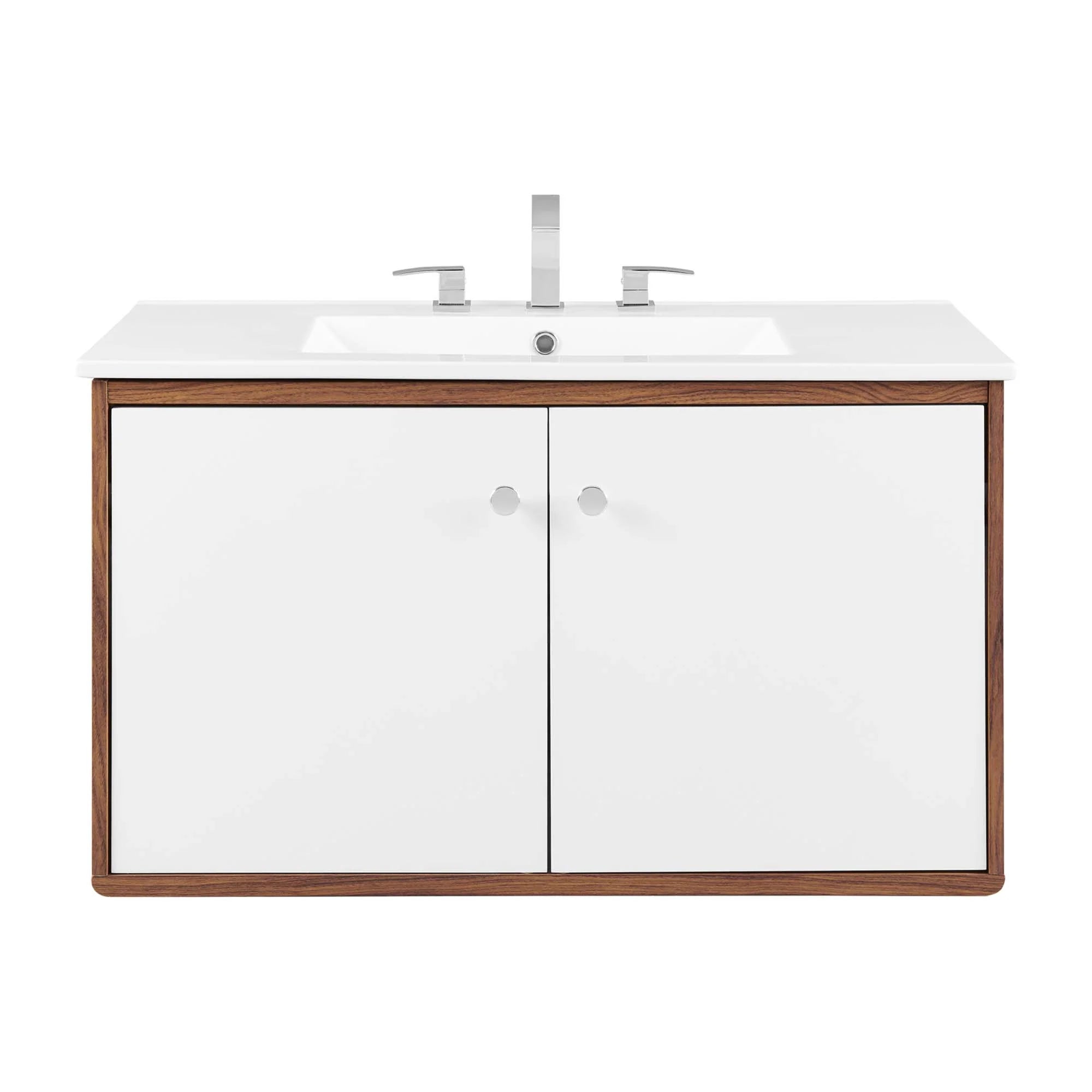 Transmit Wall-Mount Bathroom Vanity Basin Included