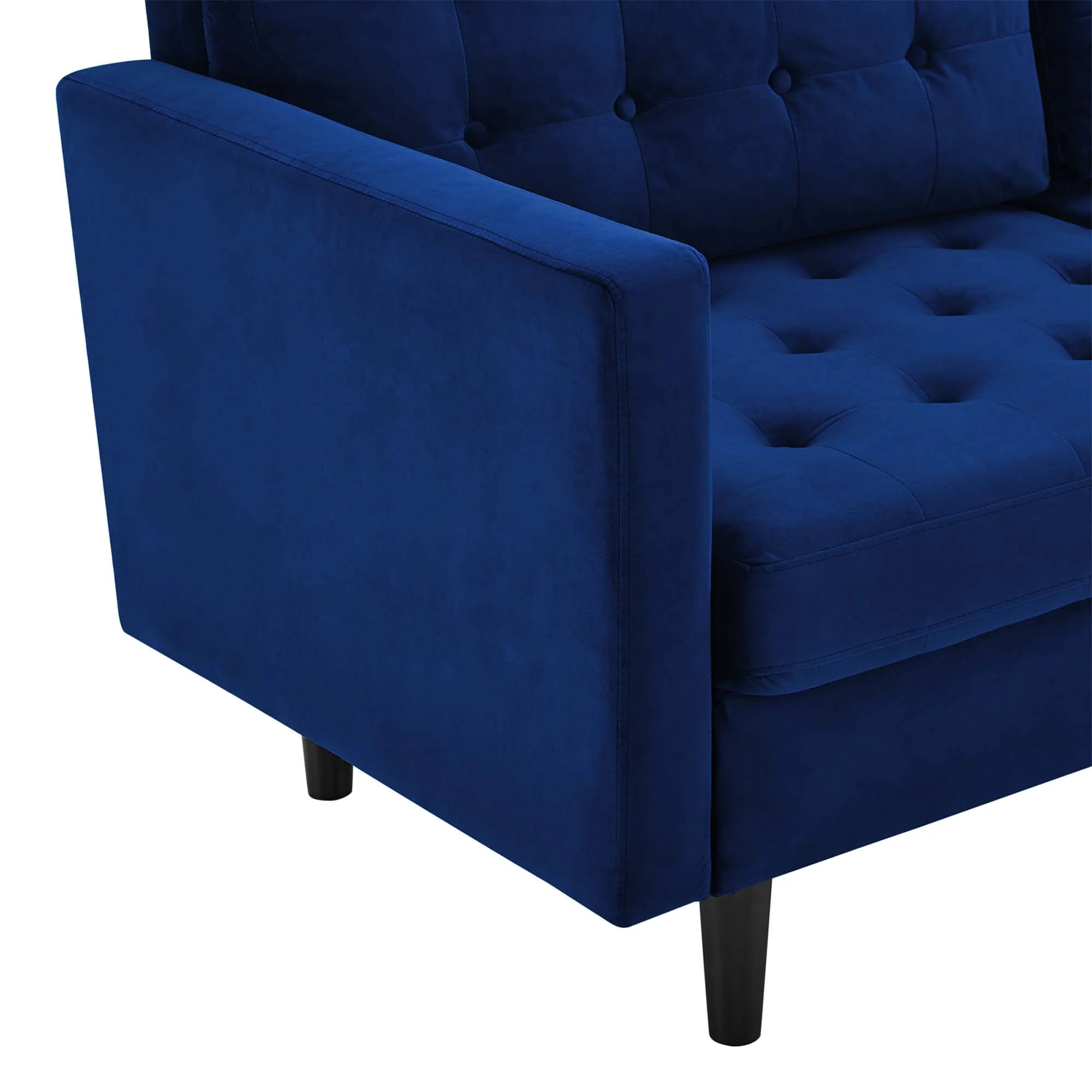 Exalt Tufted Performance Velvet Sofa