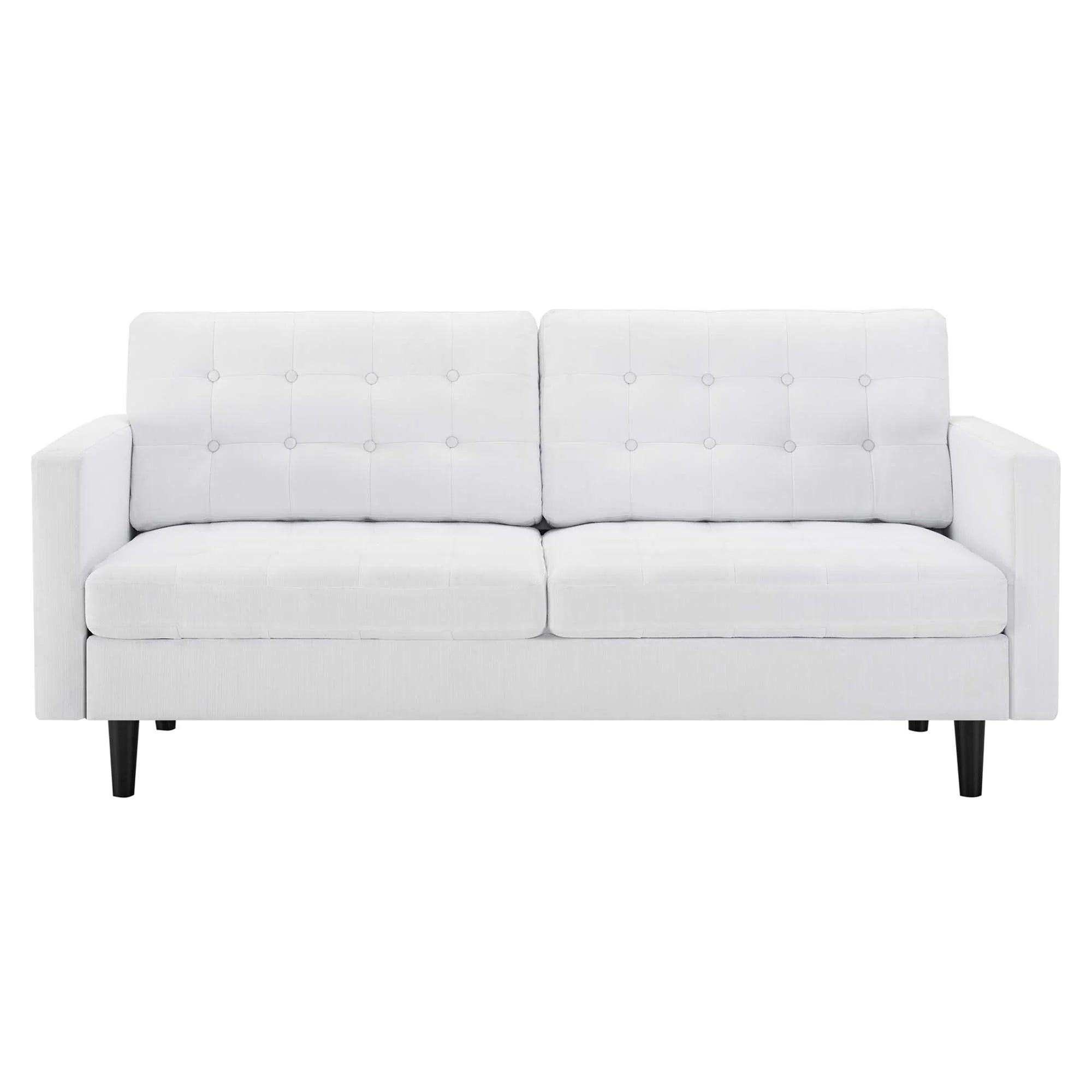 Exalt Tufted Fabric Sofa