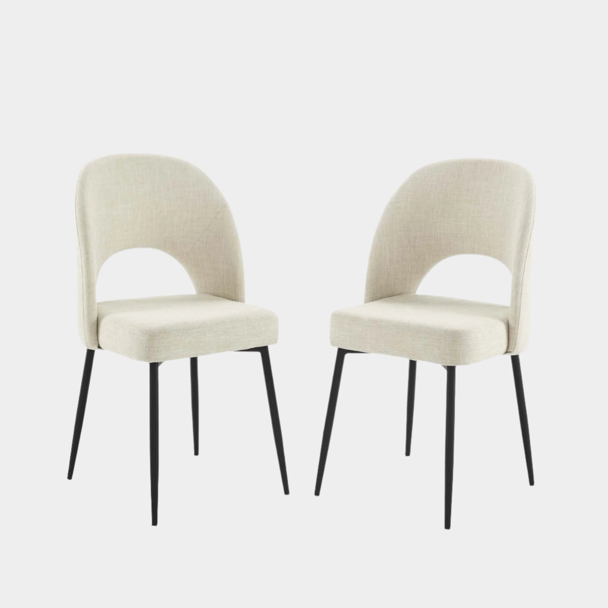 Rouse Dining Side Chair Upholstered Fabric Set of 2