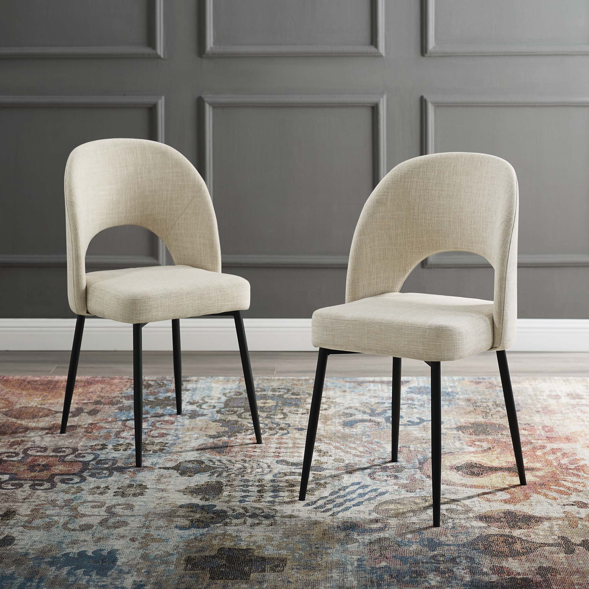 Rouse Dining Side Chair Upholstered Fabric Set of 2