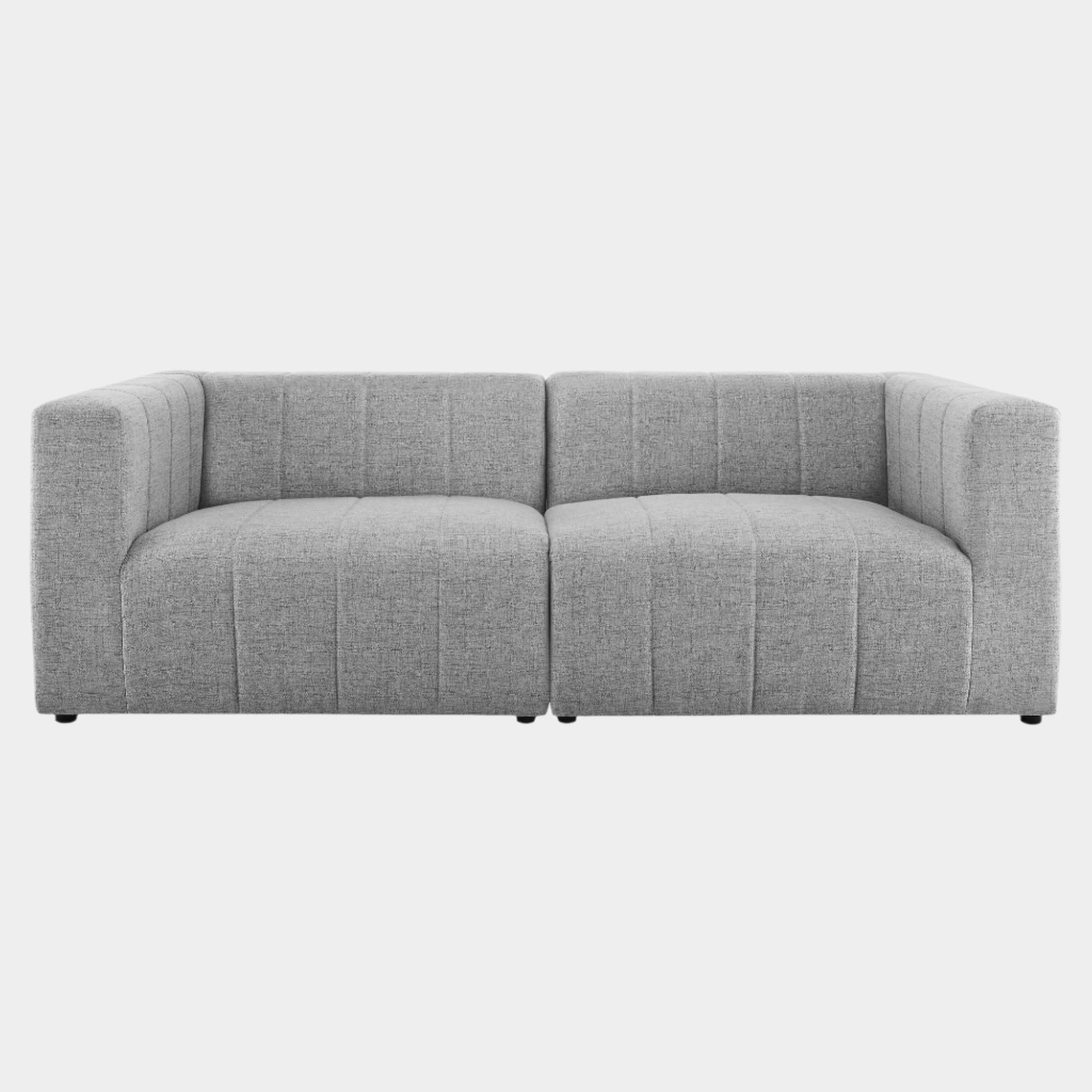 Bartlett Upholstered Fabric 2-Piece Loveseat