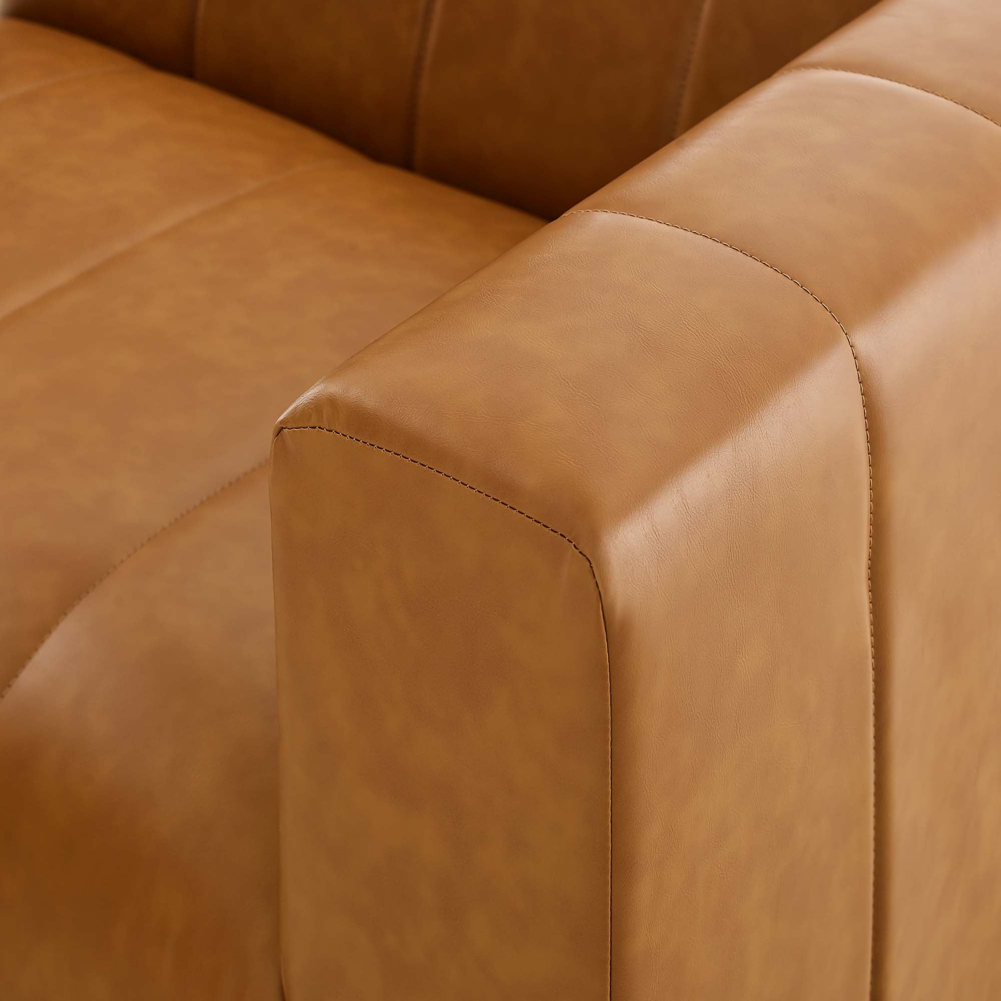 Restore Vegan Leather Sectional Sofa Corner Chair