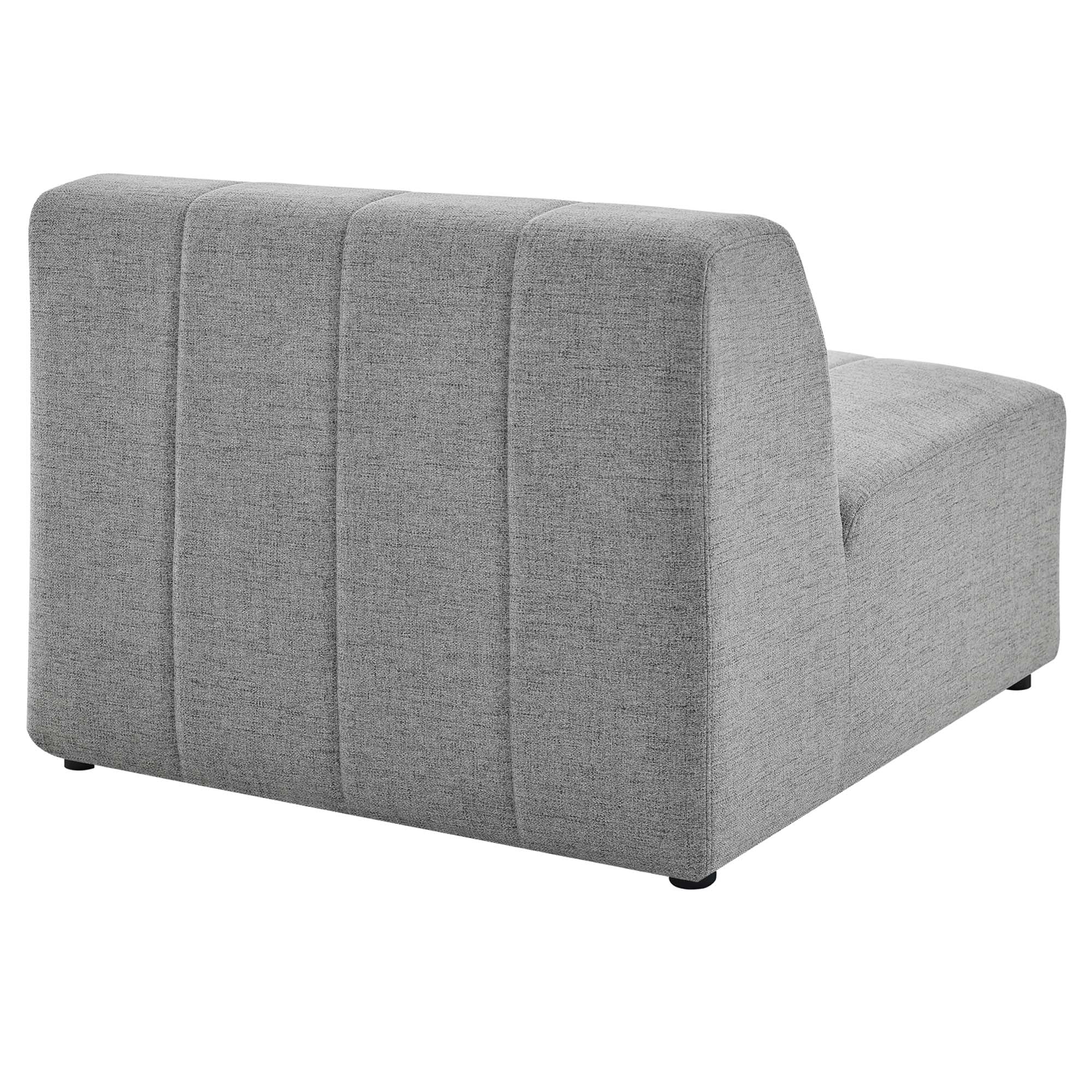 Chaise sans accoudoirs rembourrée en duvet Commix