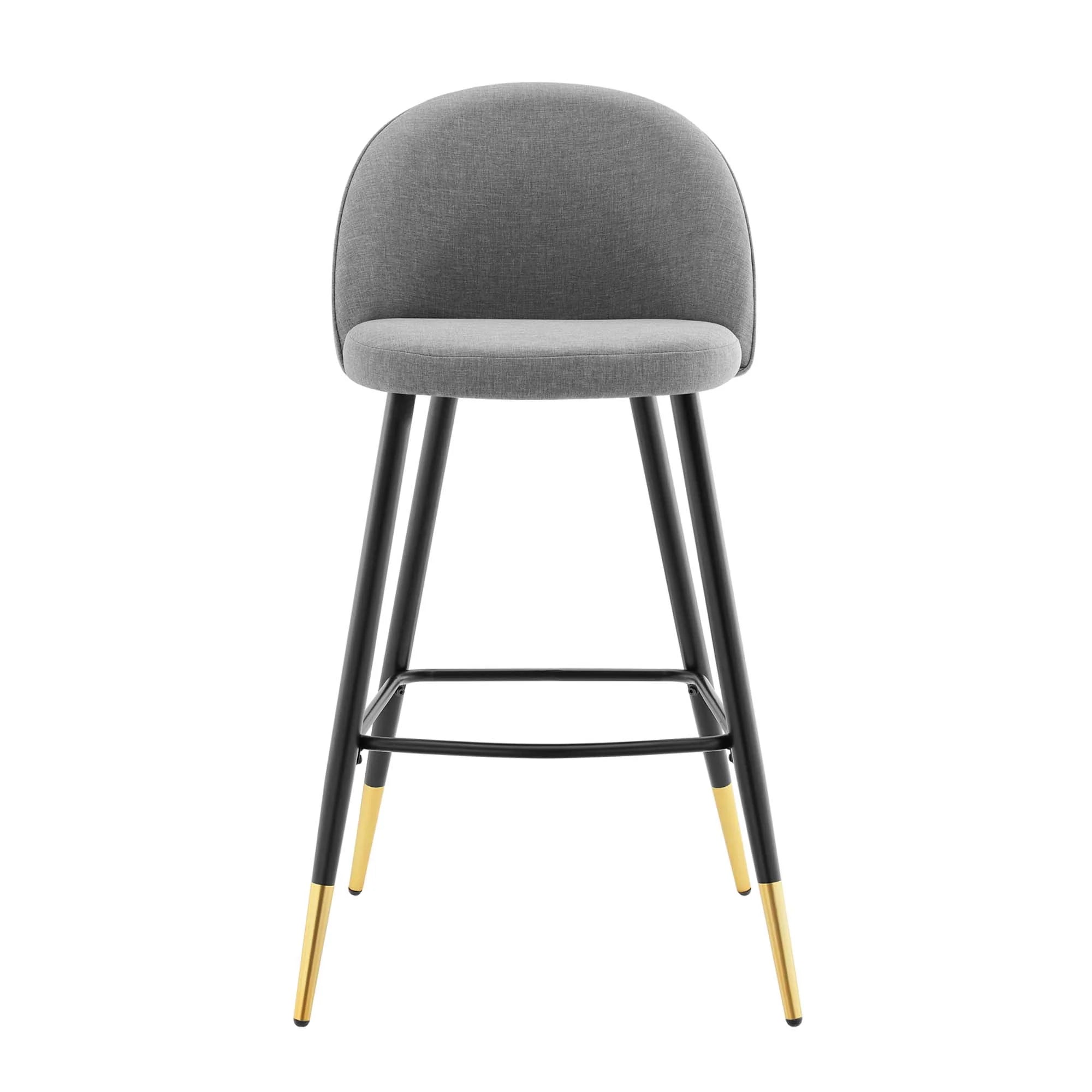 Cordial Fabric Bar Stools - Set of 2