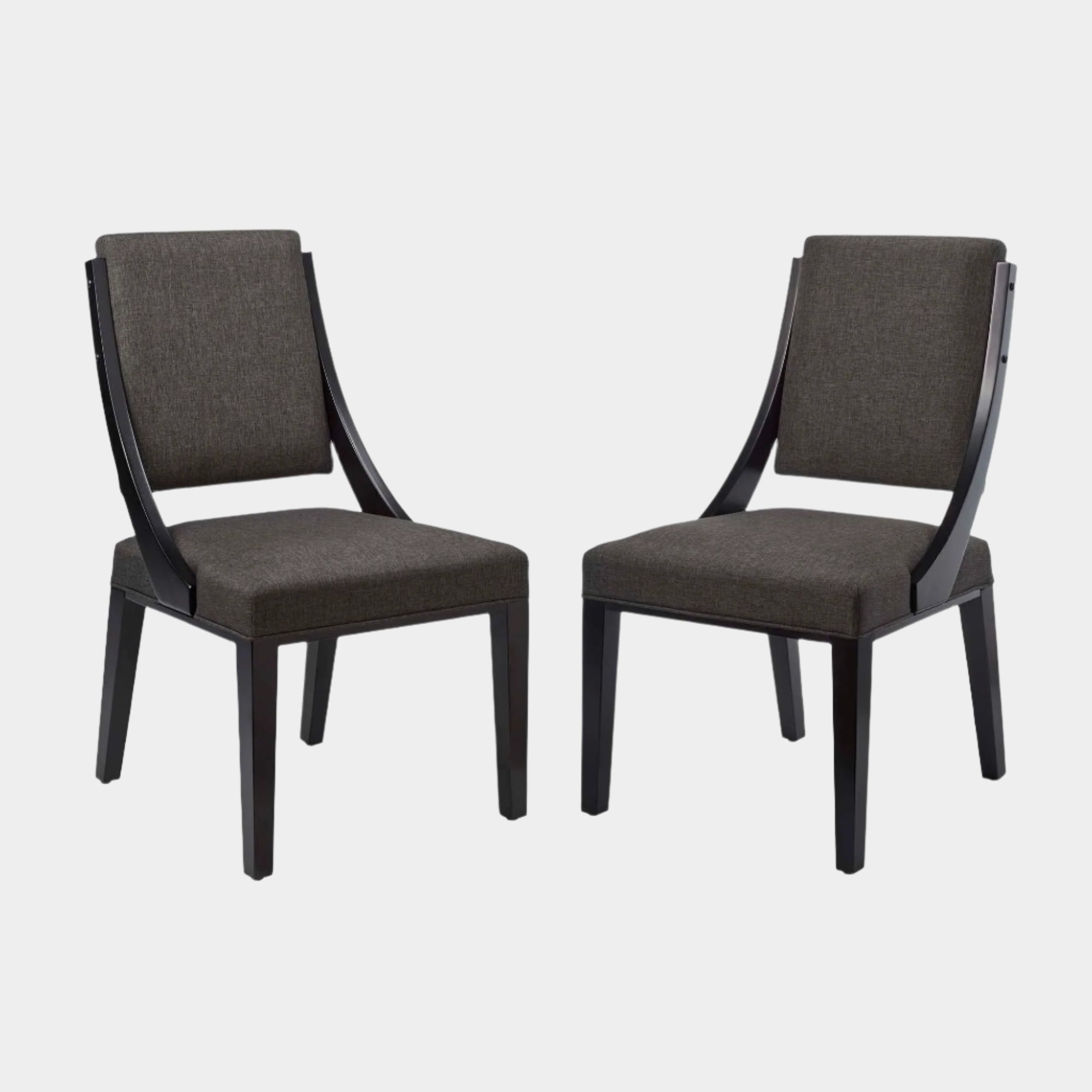 Cambridge Upholstered Fabric Dining Chairs - Set of 2