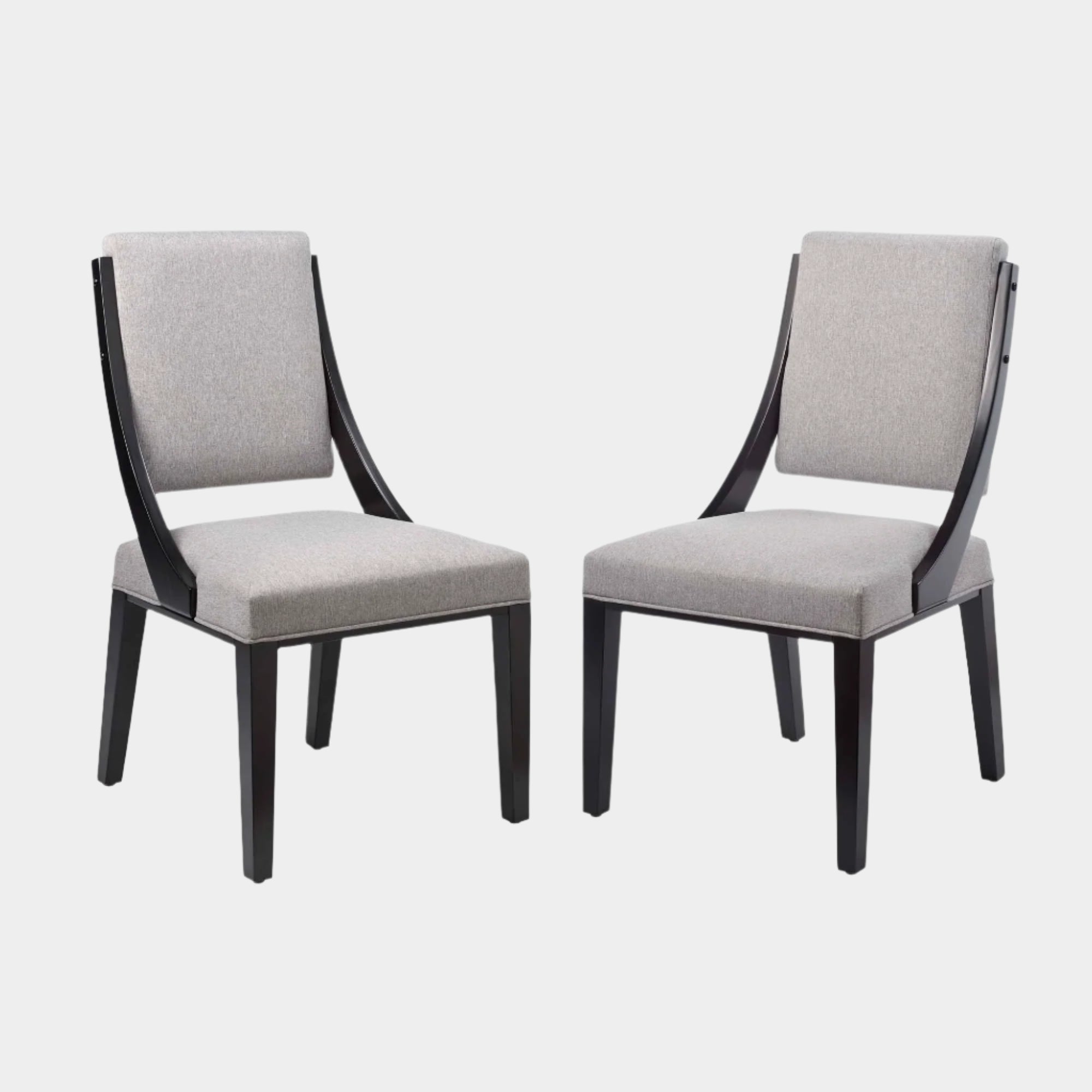 Cambridge Upholstered Fabric Dining Chairs - Set of 2