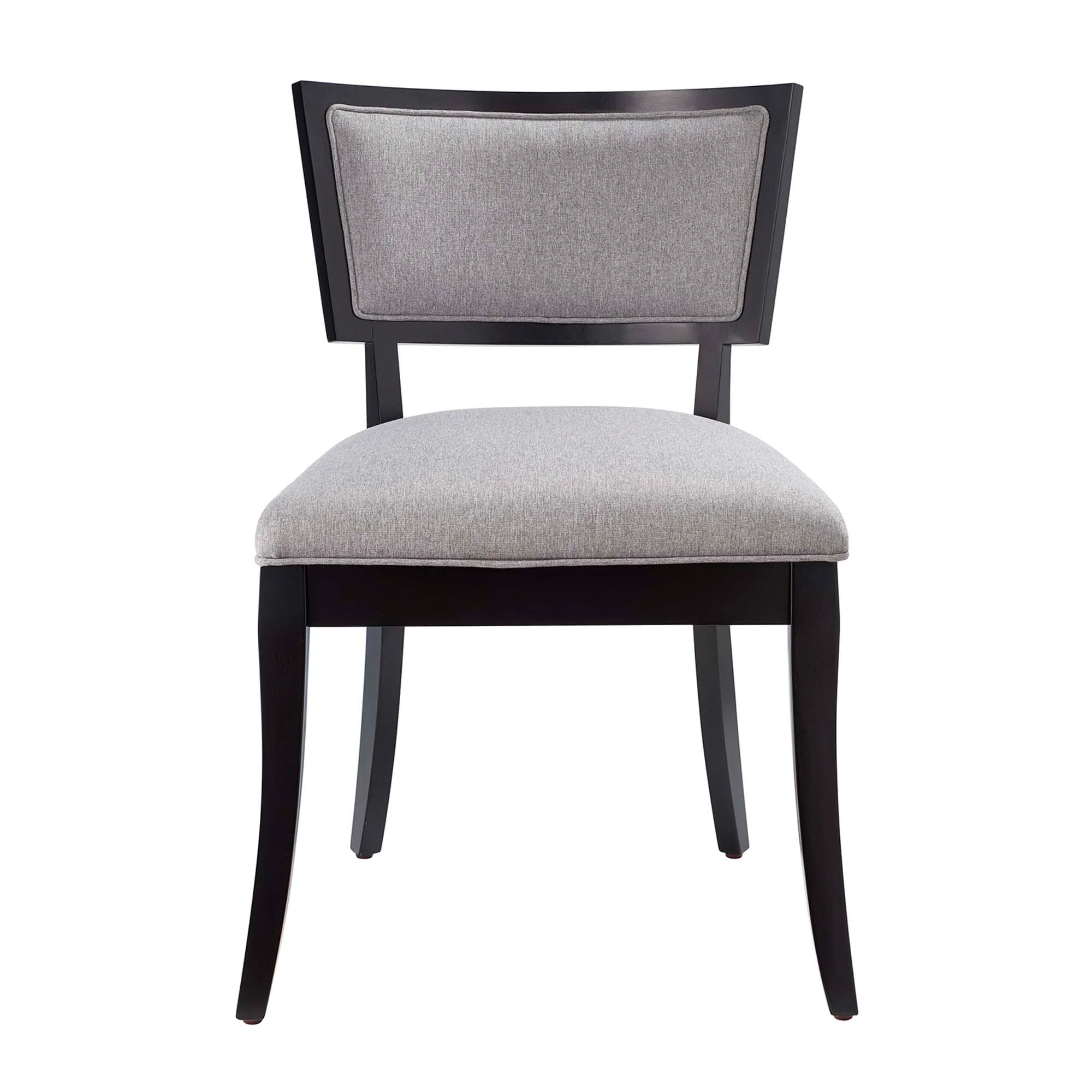 Pristine Upholstered Fabric Dining Chairs Set of 2