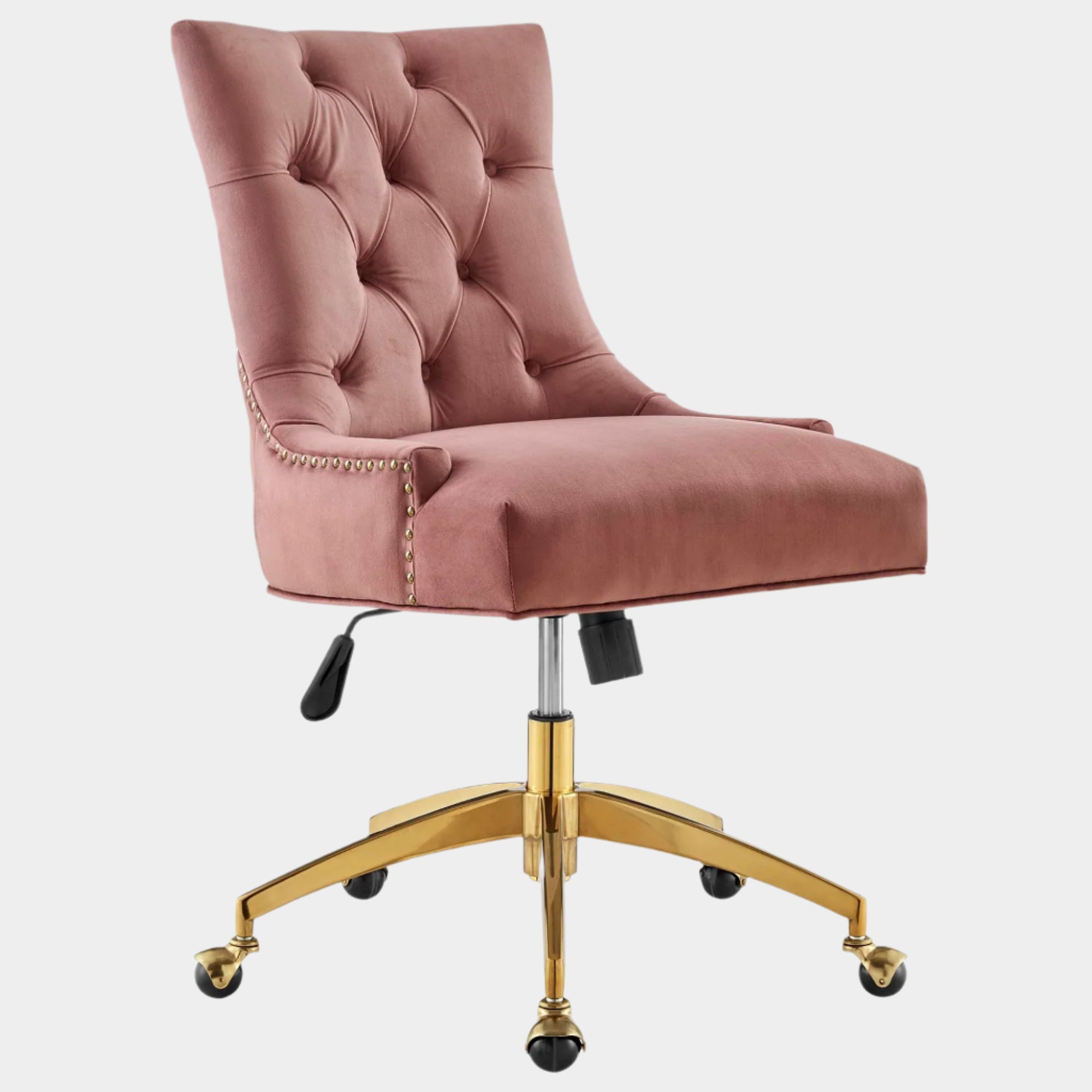 Regent Tufted Performance Velvet Office Chair