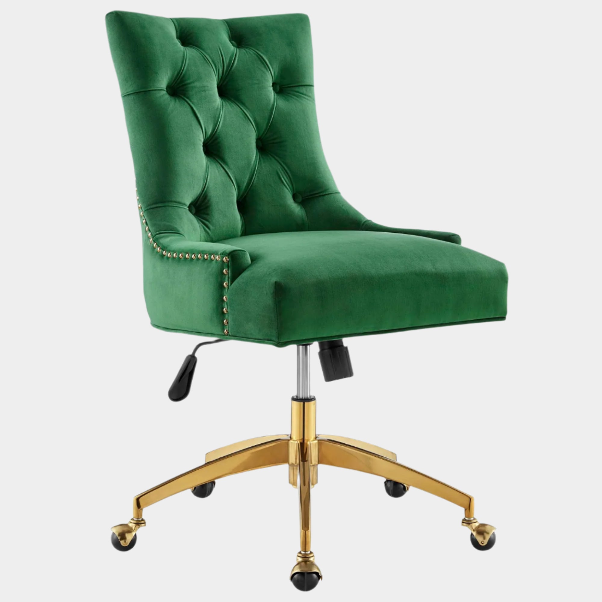 Regent Tufted Performance Velvet Office Chair