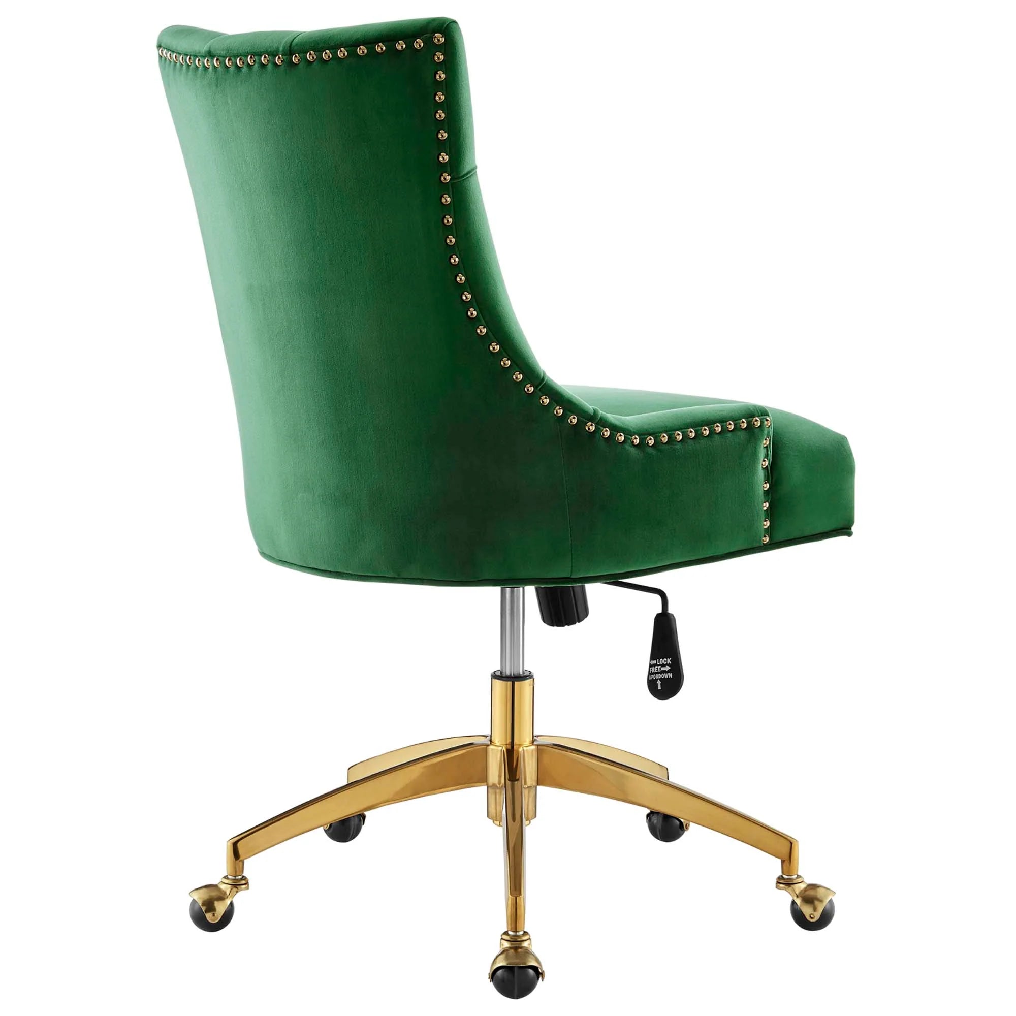 Regent Tufted Performance Velvet Office Chair