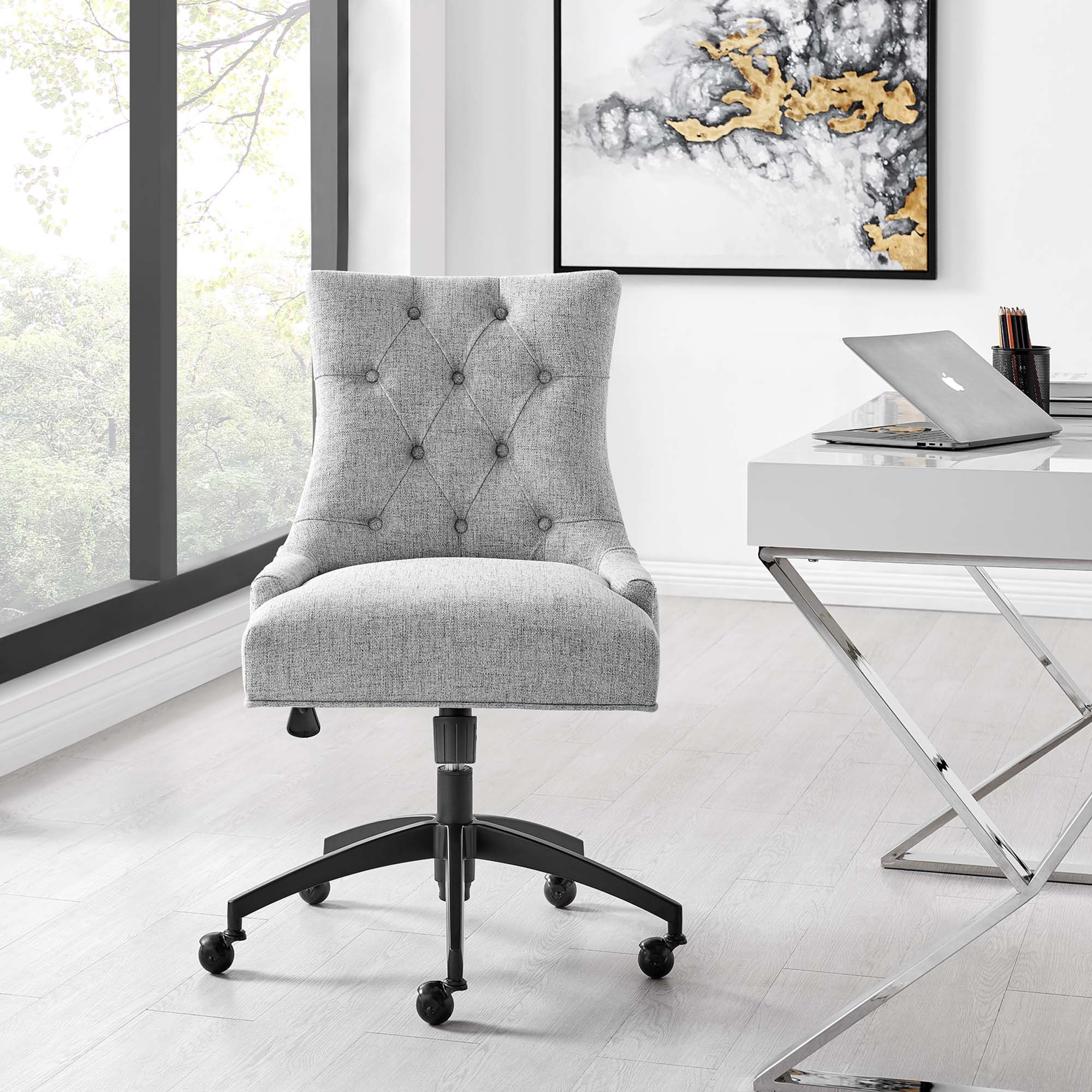 Regent Tufted Fabric Office Chair