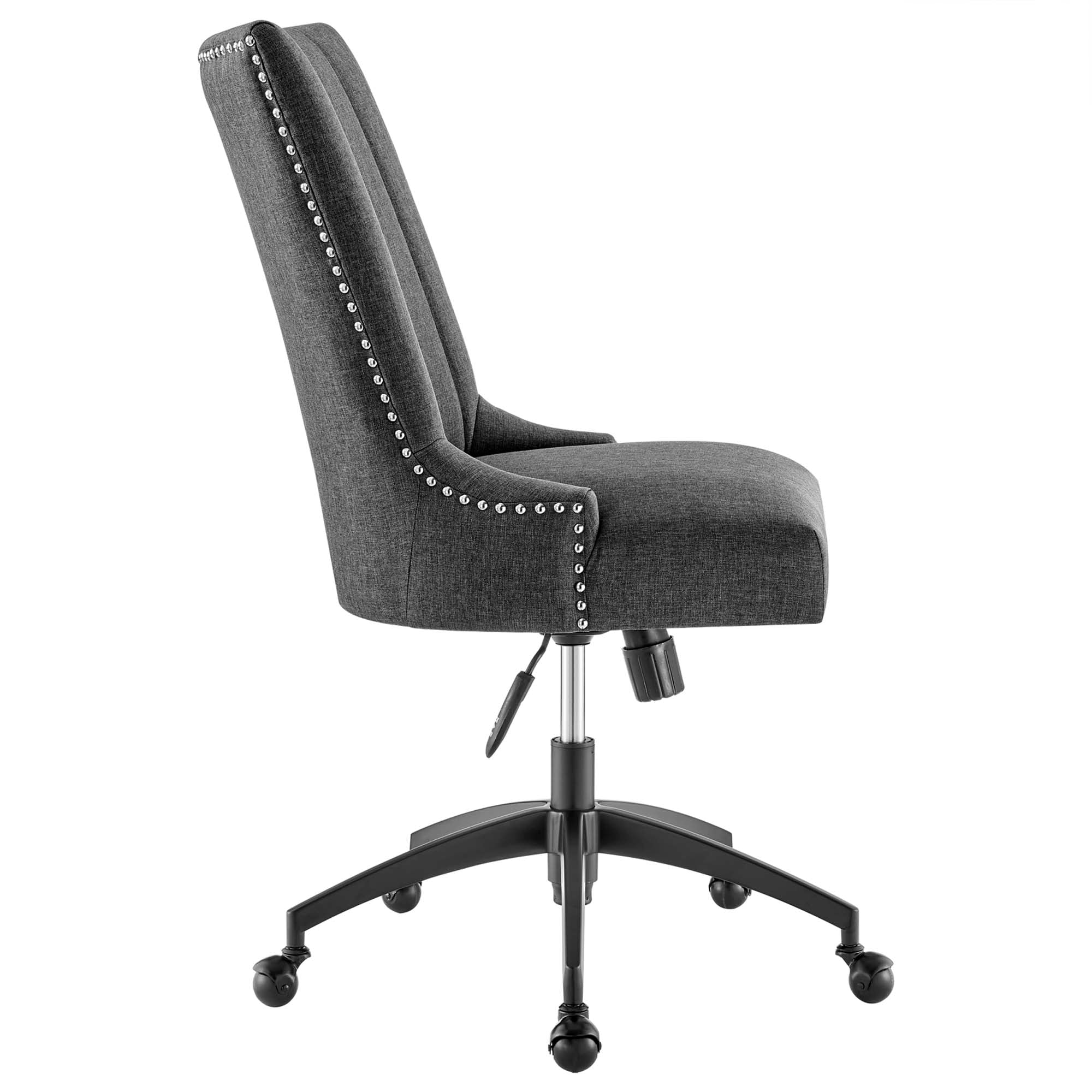 Chaise de bureau en tissu capitonné Empower Channel