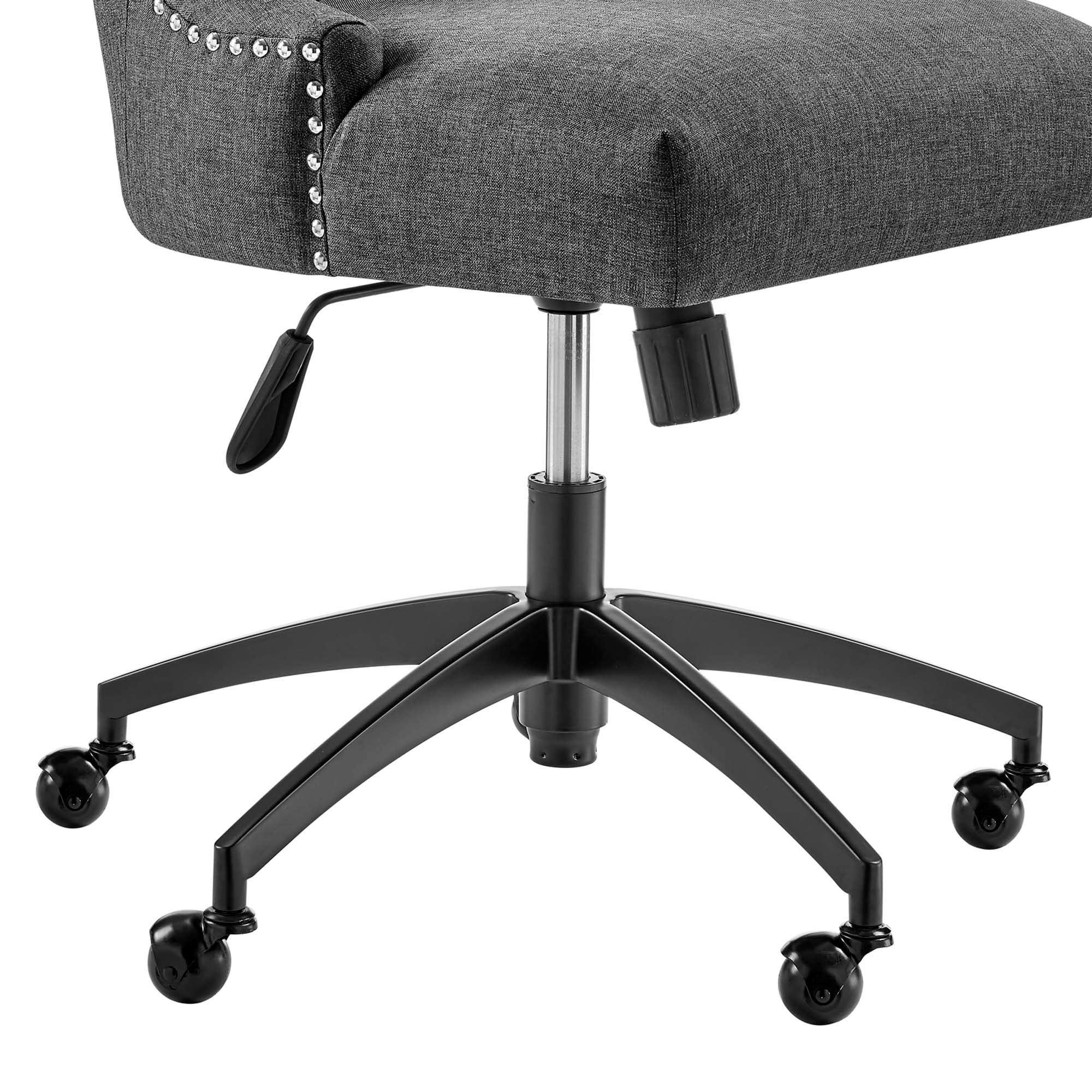 Chaise de bureau en tissu capitonné Empower Channel