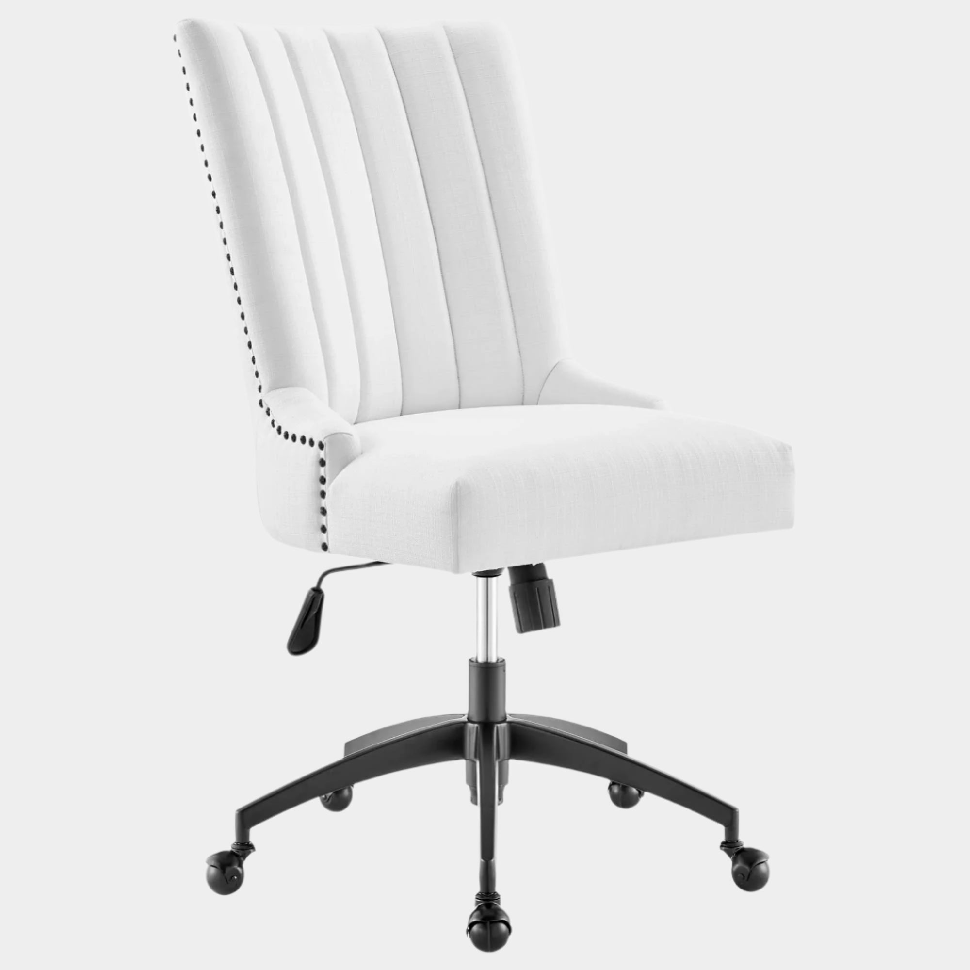 Chaise de bureau en tissu capitonné Empower Channel