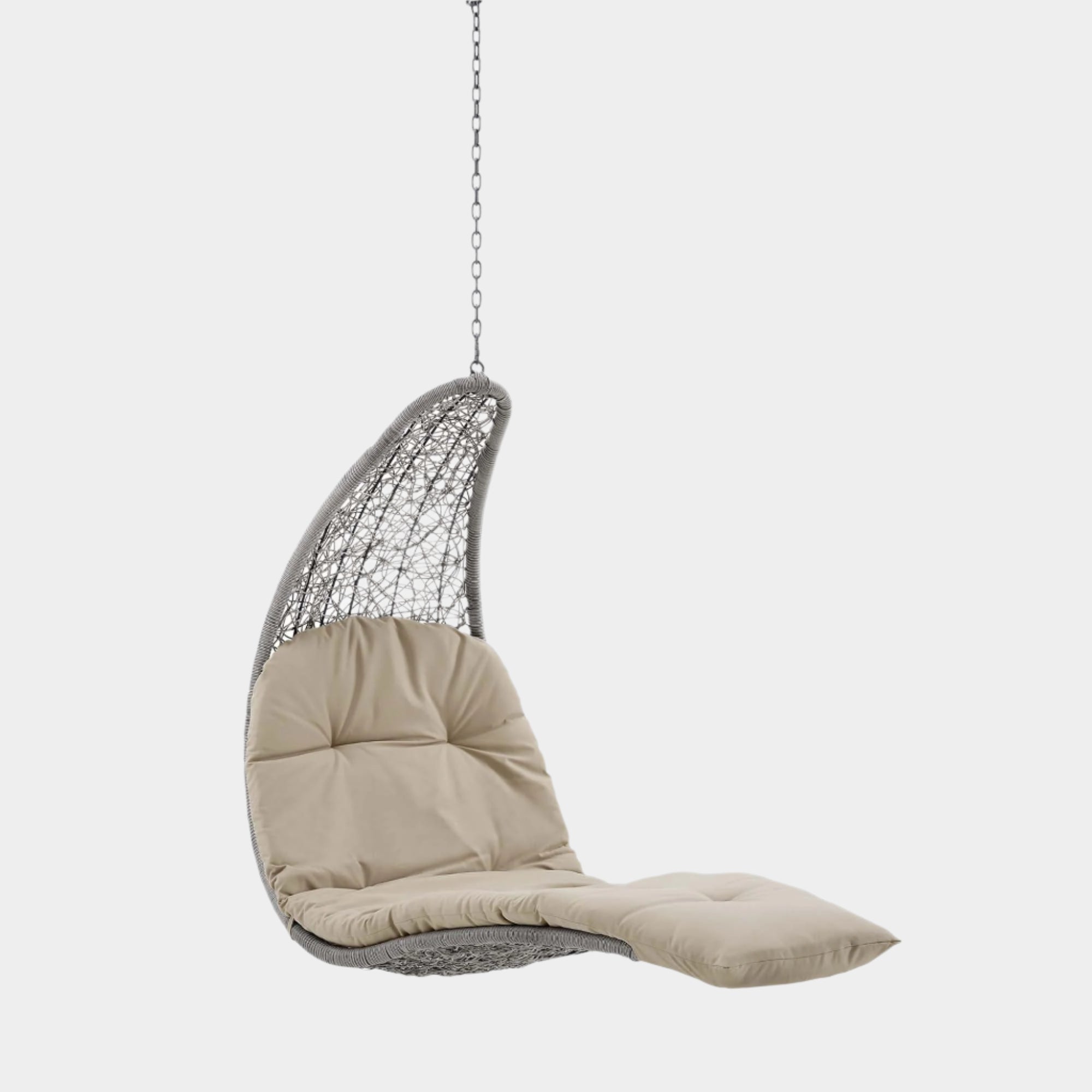 Landscape Hanging Chaise Lounge Outdoor Patio Swing Chair