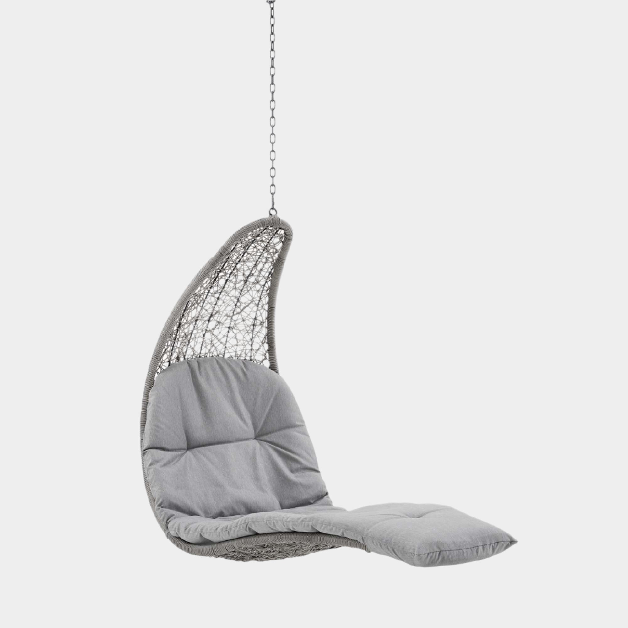 Landscape Hanging Chaise Lounge Outdoor Patio Swing Chair