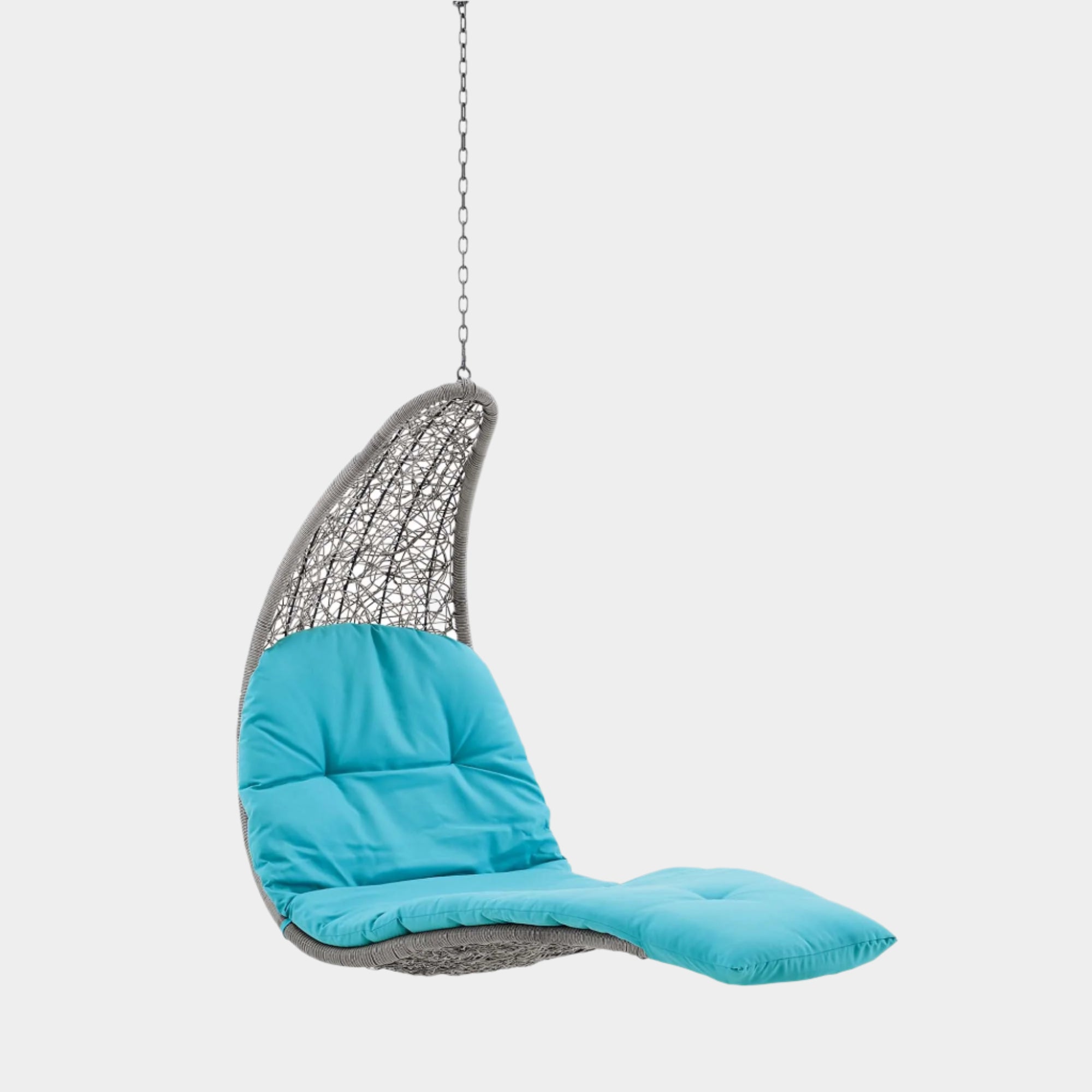 Landscape Hanging Chaise Lounge Outdoor Patio Swing Chair