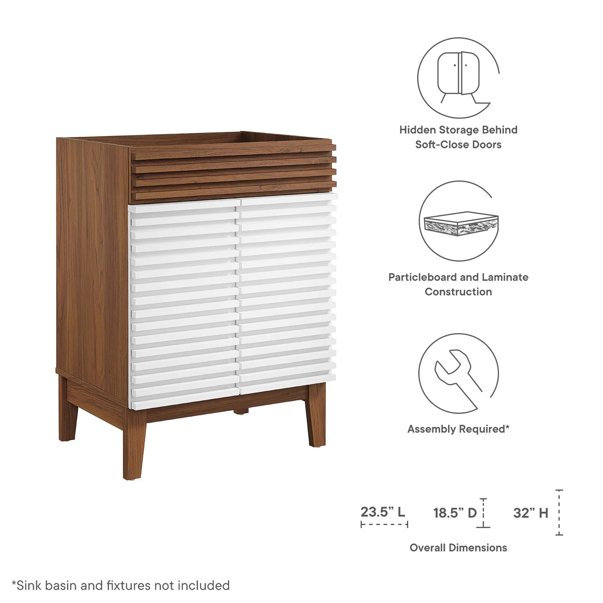 Render Bathroom Vanity Cabinets Basin Not Included