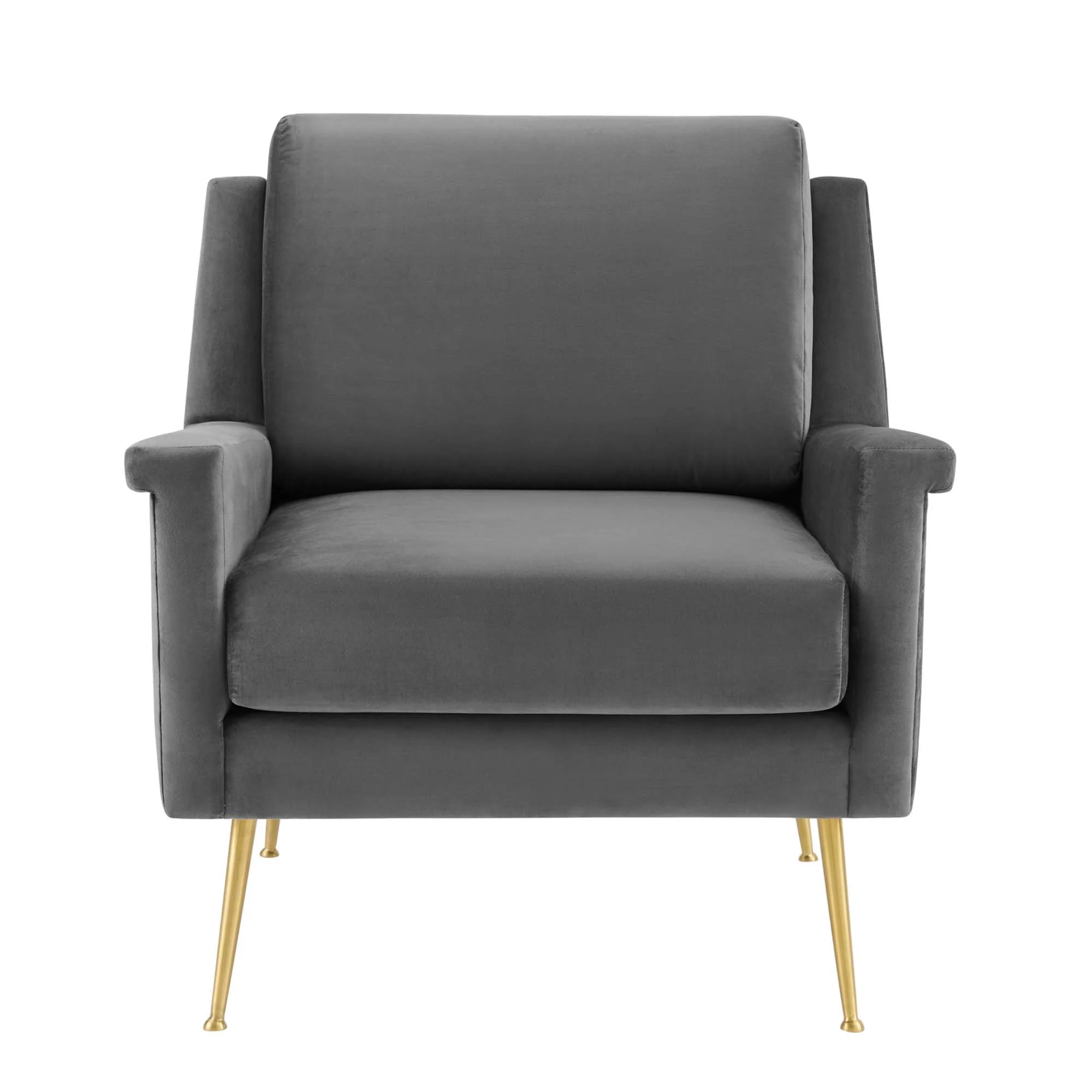 Chesapeake Performance Velvet Armchair