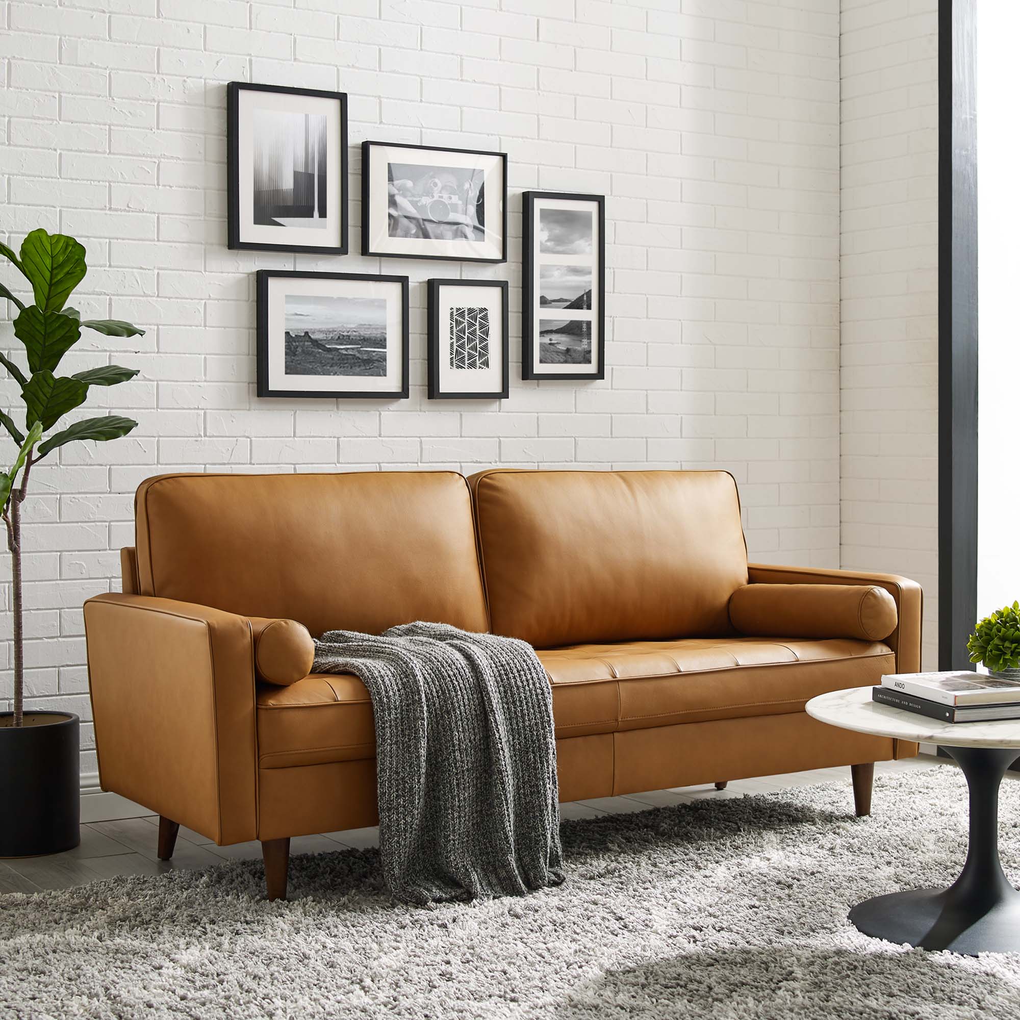 Valour Leather Sofa