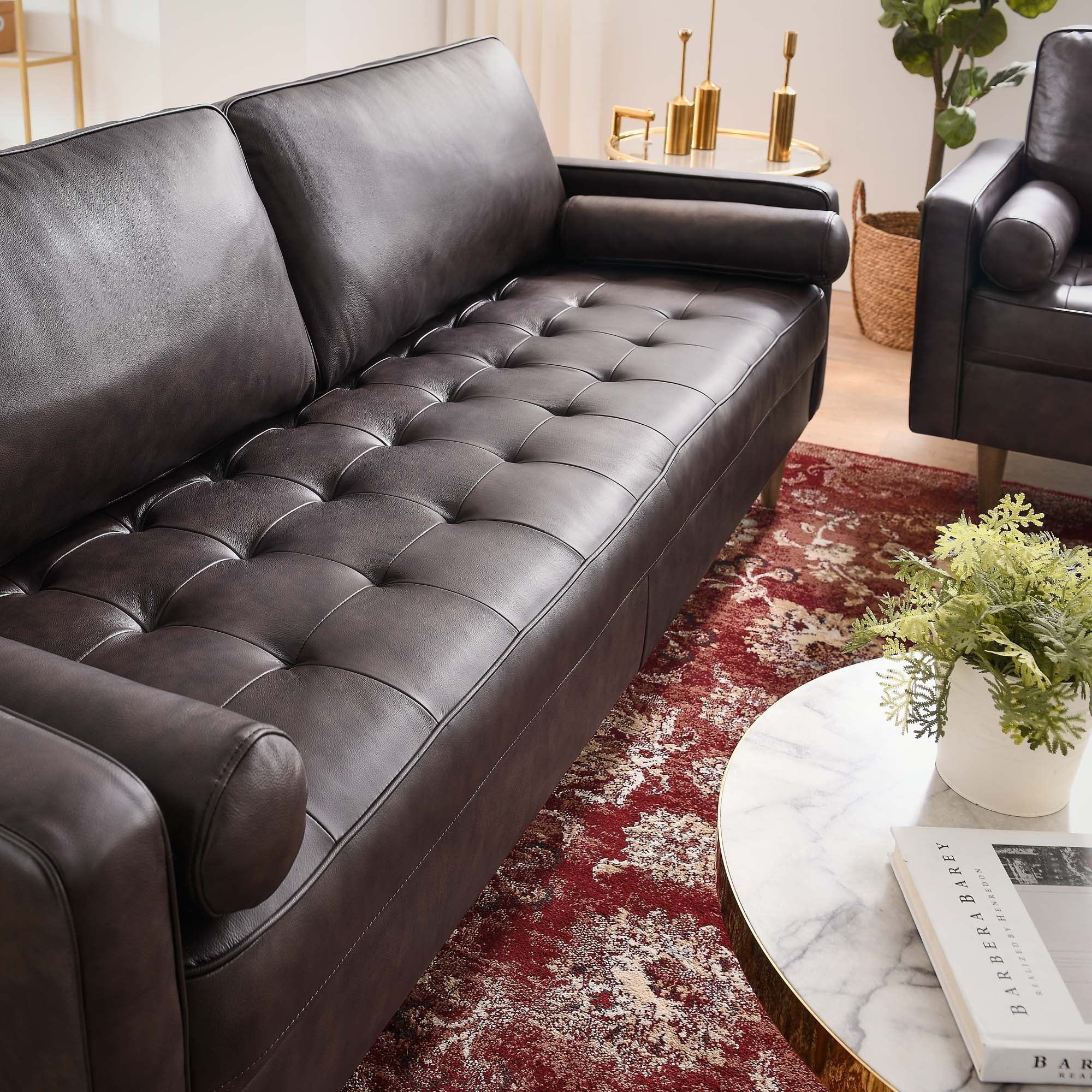 Valour Leather Sofa