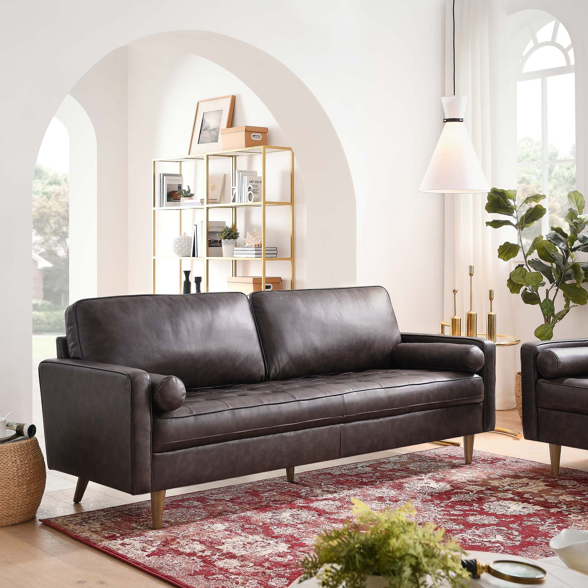 Valour Leather Sofa