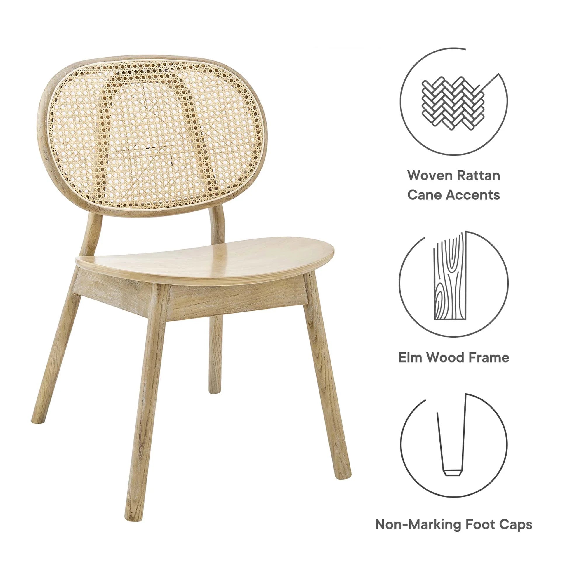 Malina Wood Dining Side Chair