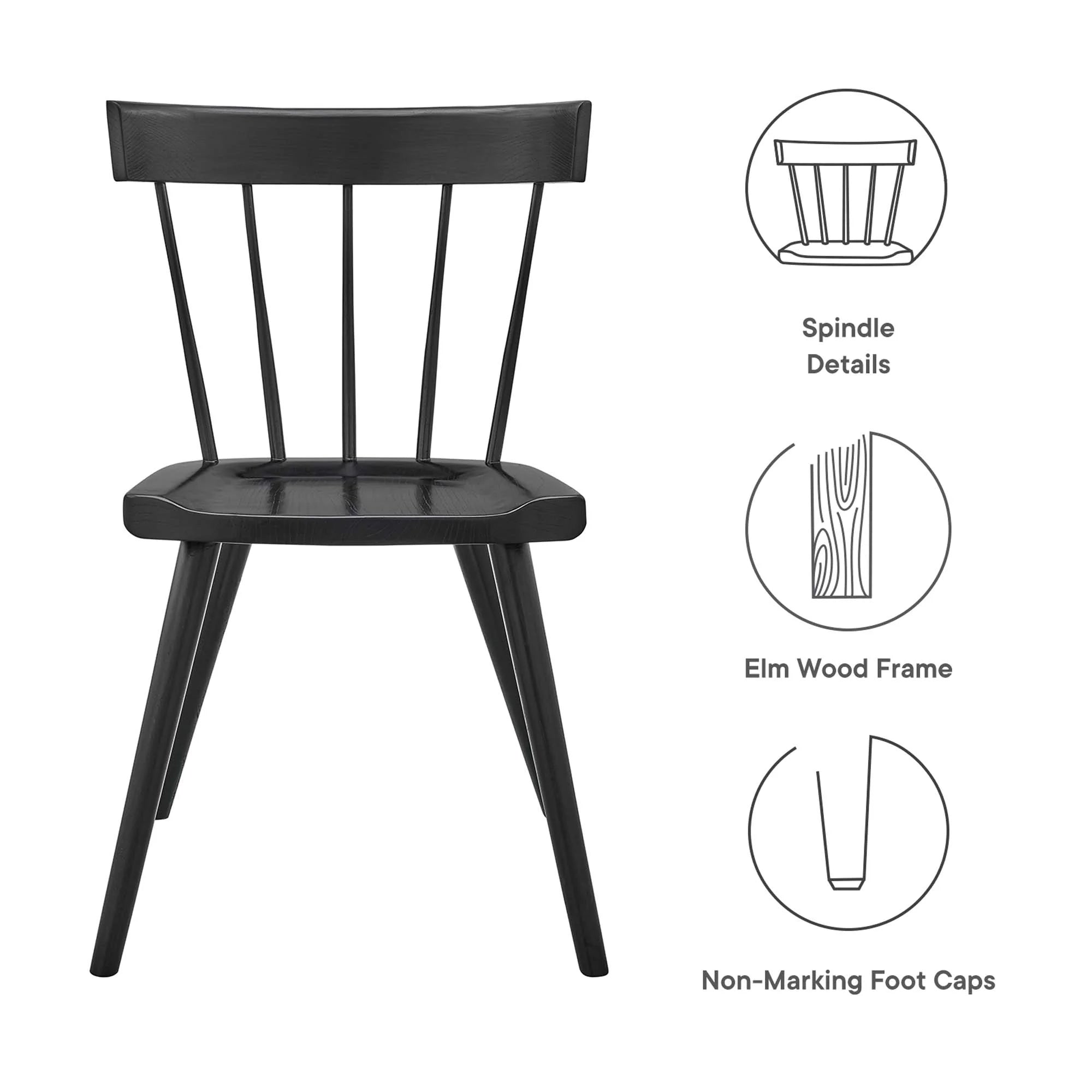 Sutter Wood Dining Side Chair