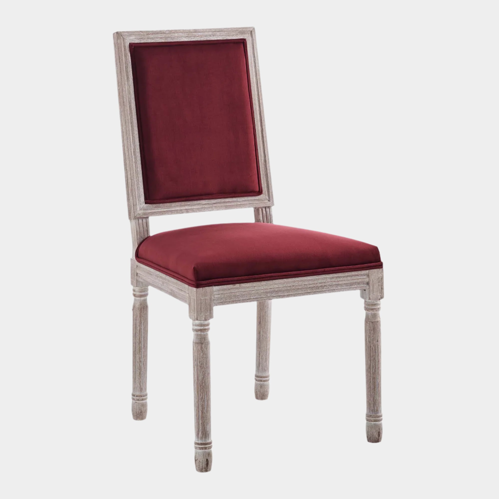 Court French Vintage Performance Velvet Dining Side Chair