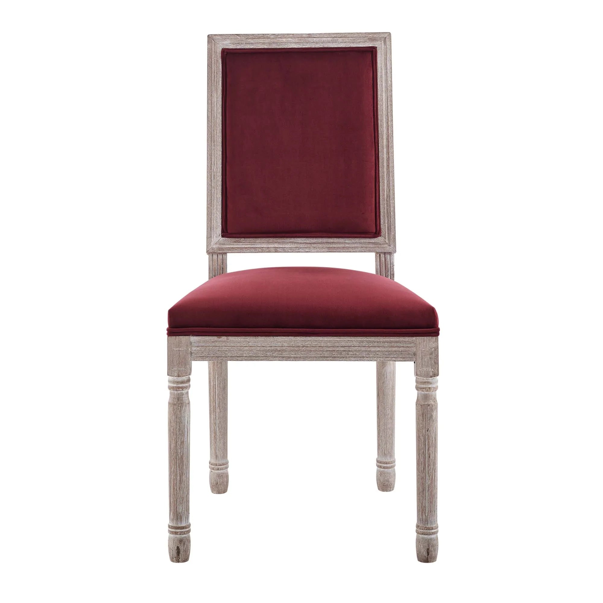 Court French Vintage Performance Velvet Dining Side Chair