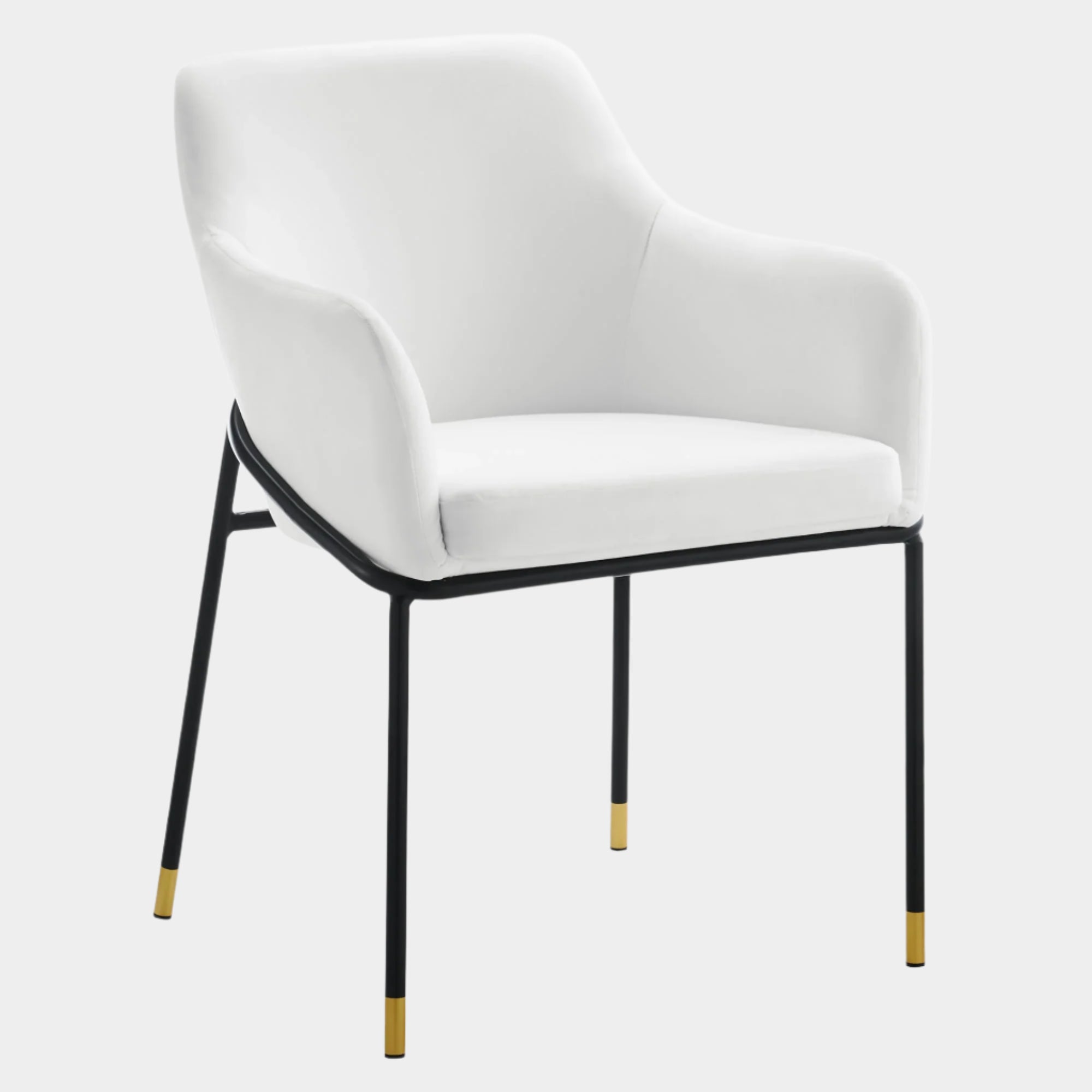 Jovi Performance Velvet Dining Armchair