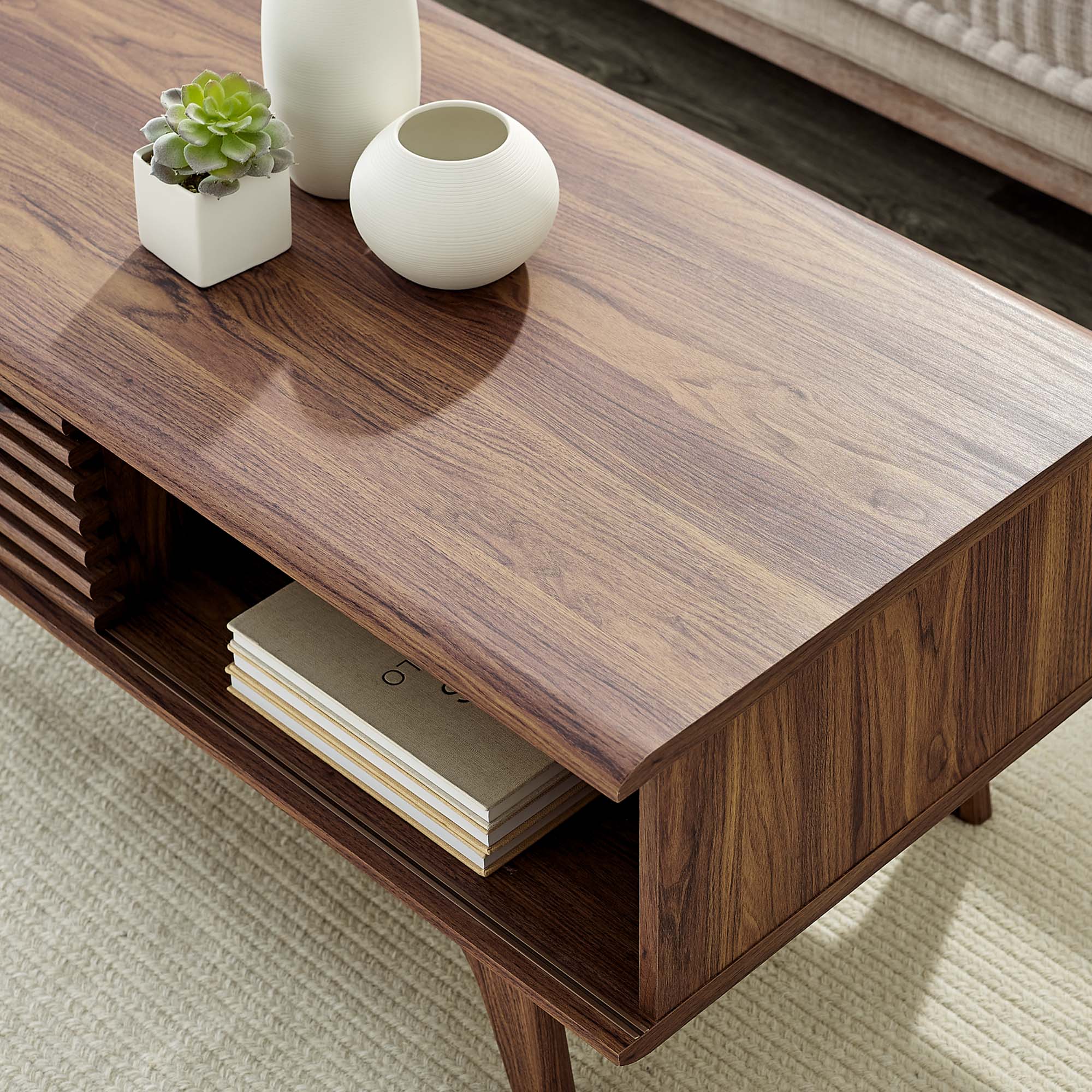 Render Coffee Table in Walnut