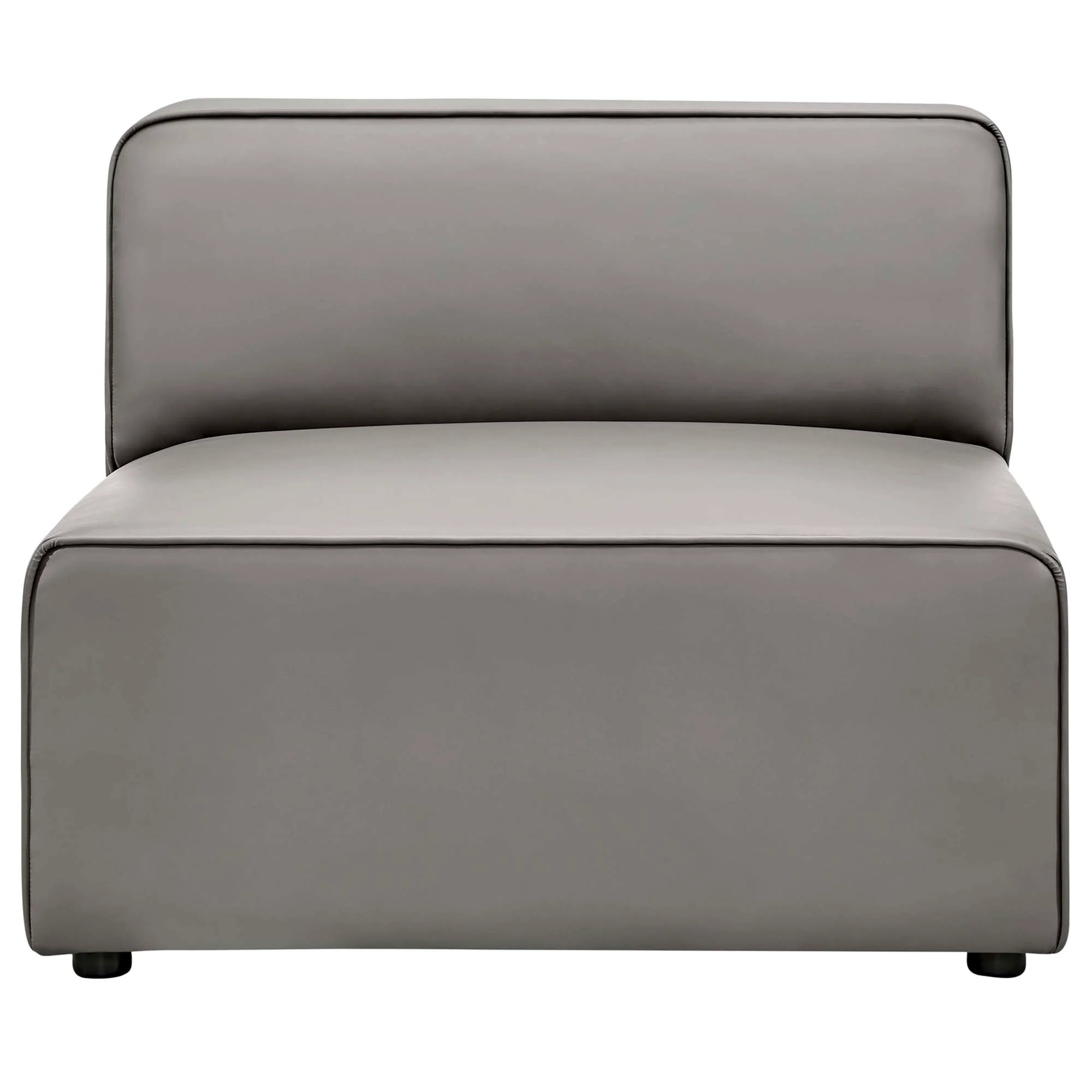 Mingle 7-Piece Vegan Leather Sectional Sofa