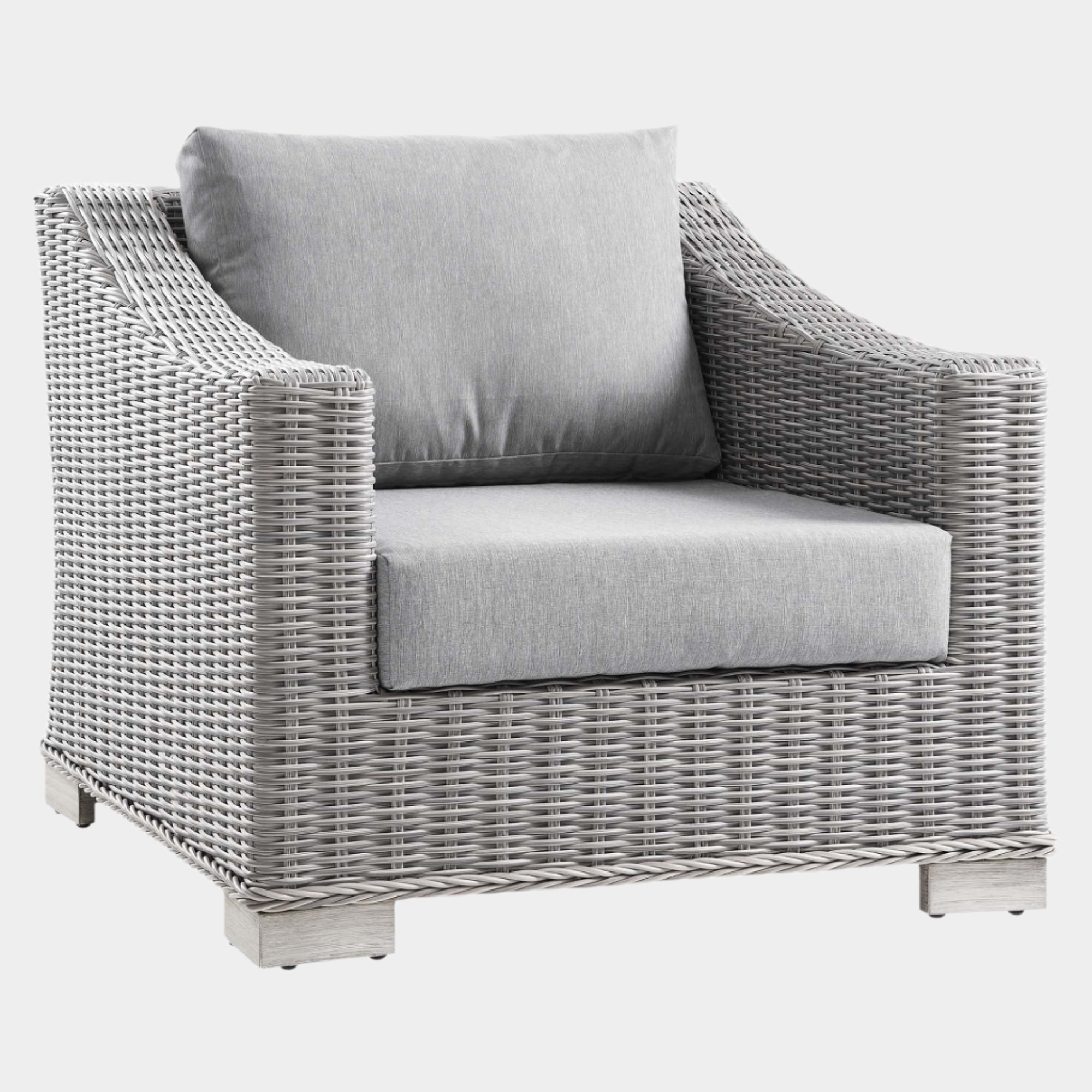 Conway Outdoor Patio Wicker Rattan Armchair