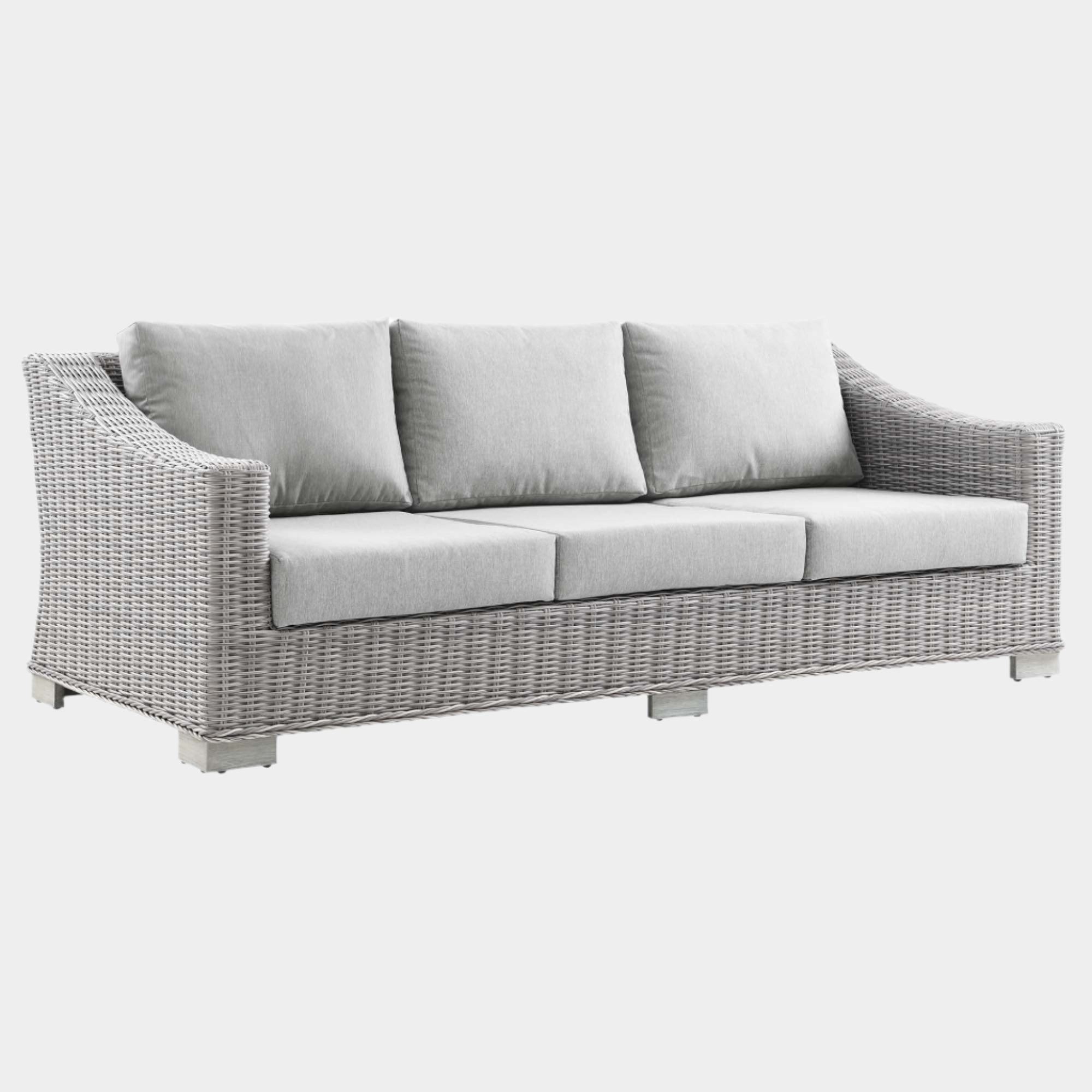 Conway Outdoor Patio Wicker Rattan Sofa