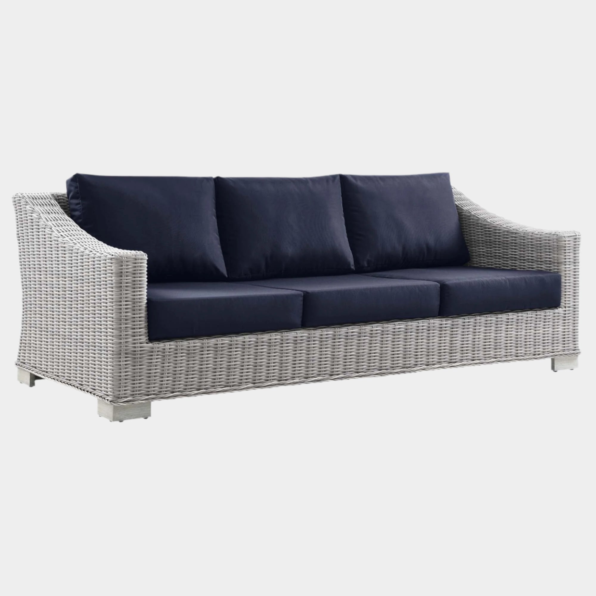 Conway Outdoor Patio Wicker Rattan Sofa