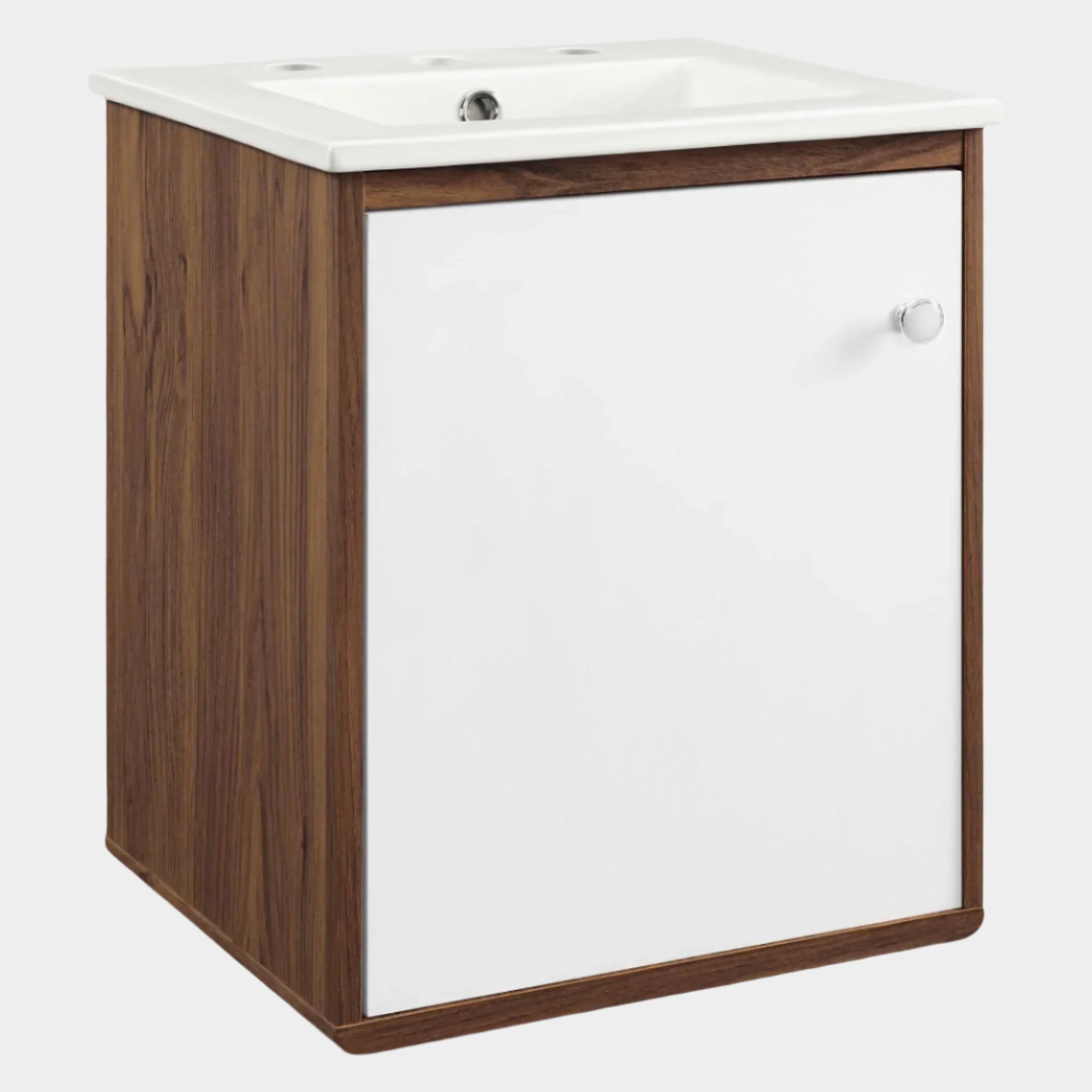 Transmit Wall-Mount Bathroom Vanity Basin Included