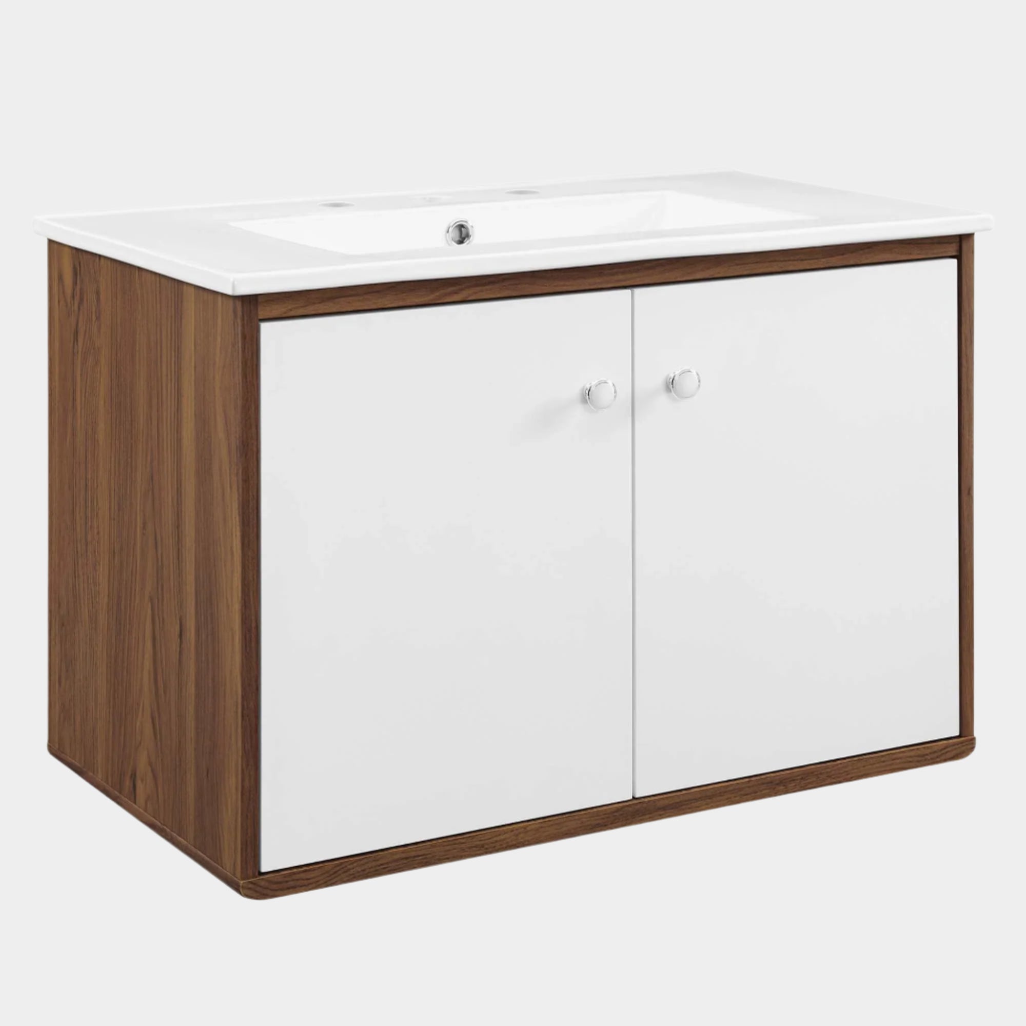 Transmit Wall-Mount Bathroom Vanity Basin Included