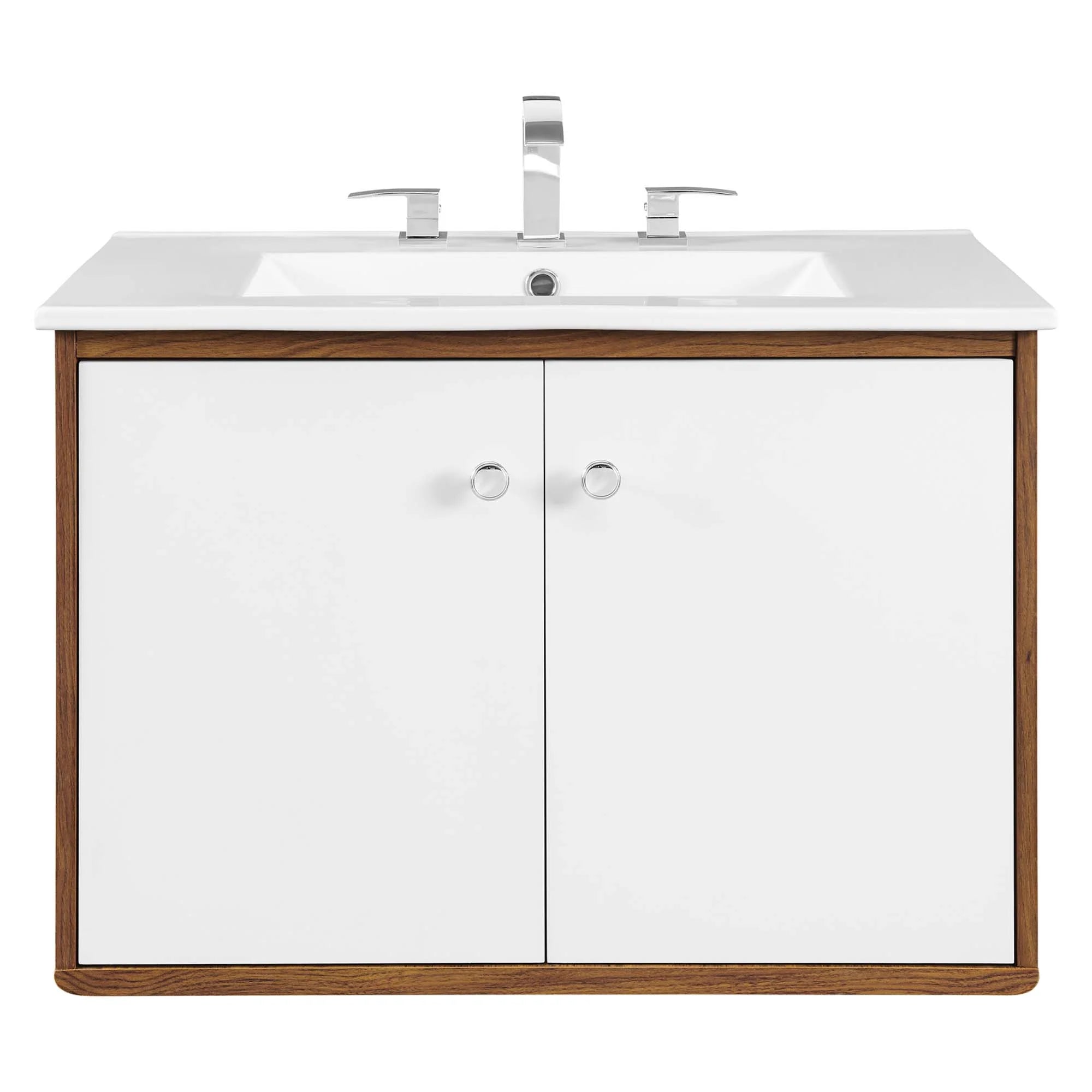 Transmit Wall-Mount Bathroom Vanity Basin Included