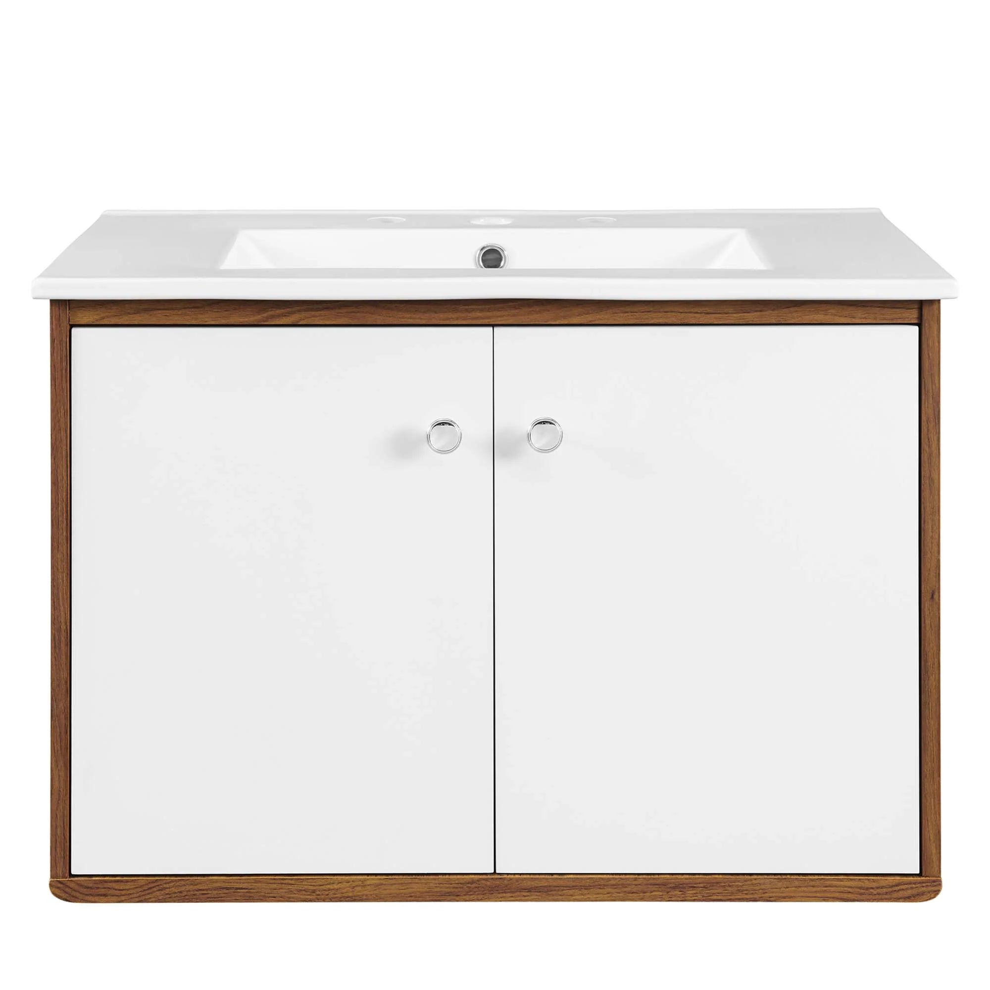 Transmit Wall-Mount Bathroom Vanity Basin Included