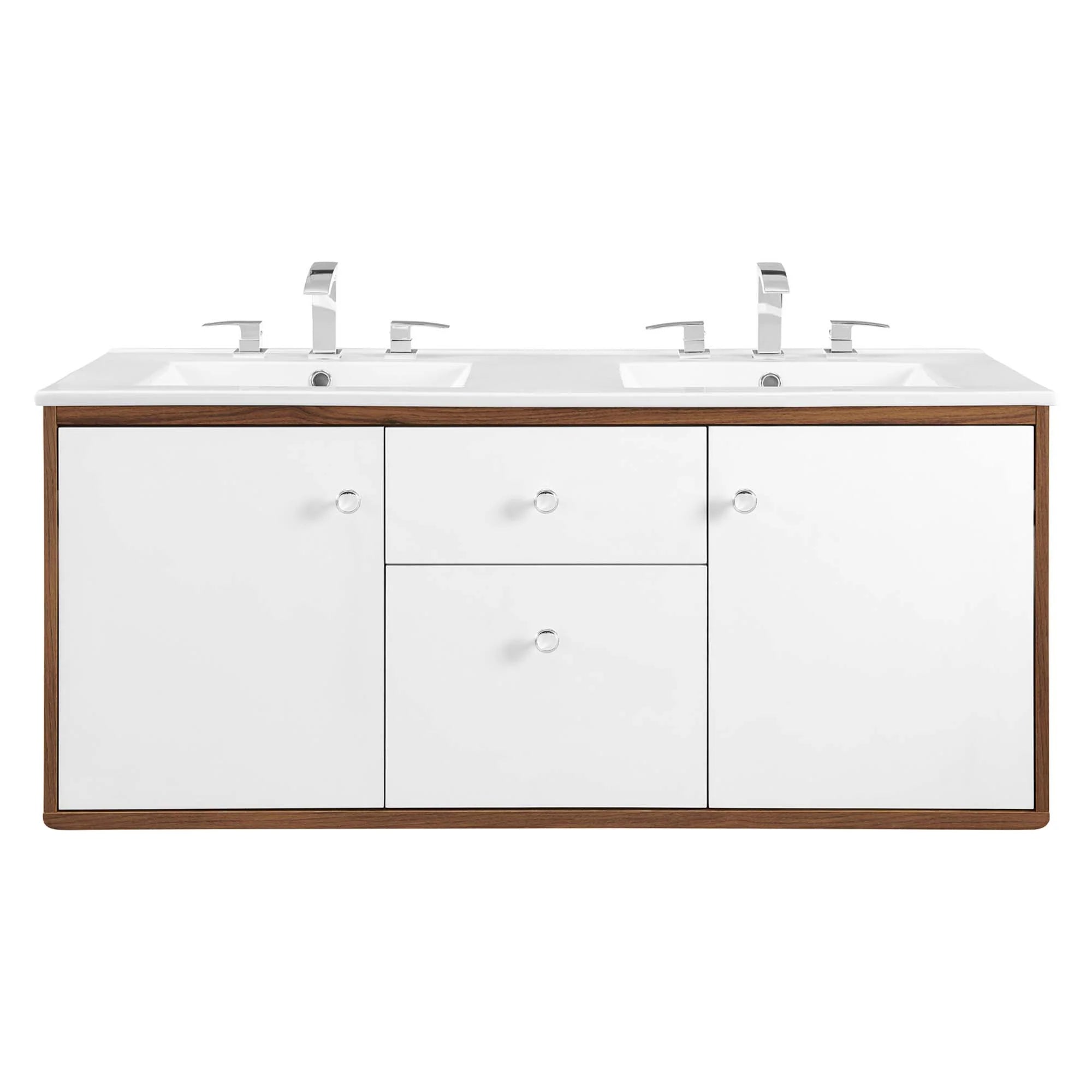 Transmit Wall-Mount Bathroom Vanity Basin Included