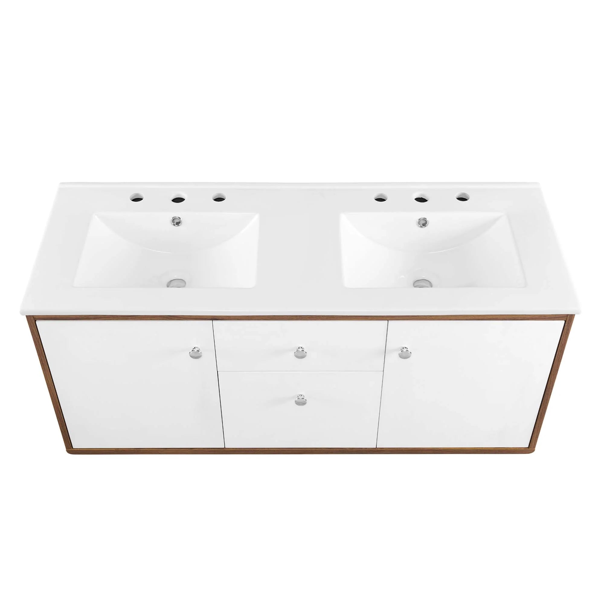 Transmit Wall-Mount Bathroom Vanity Basin Included